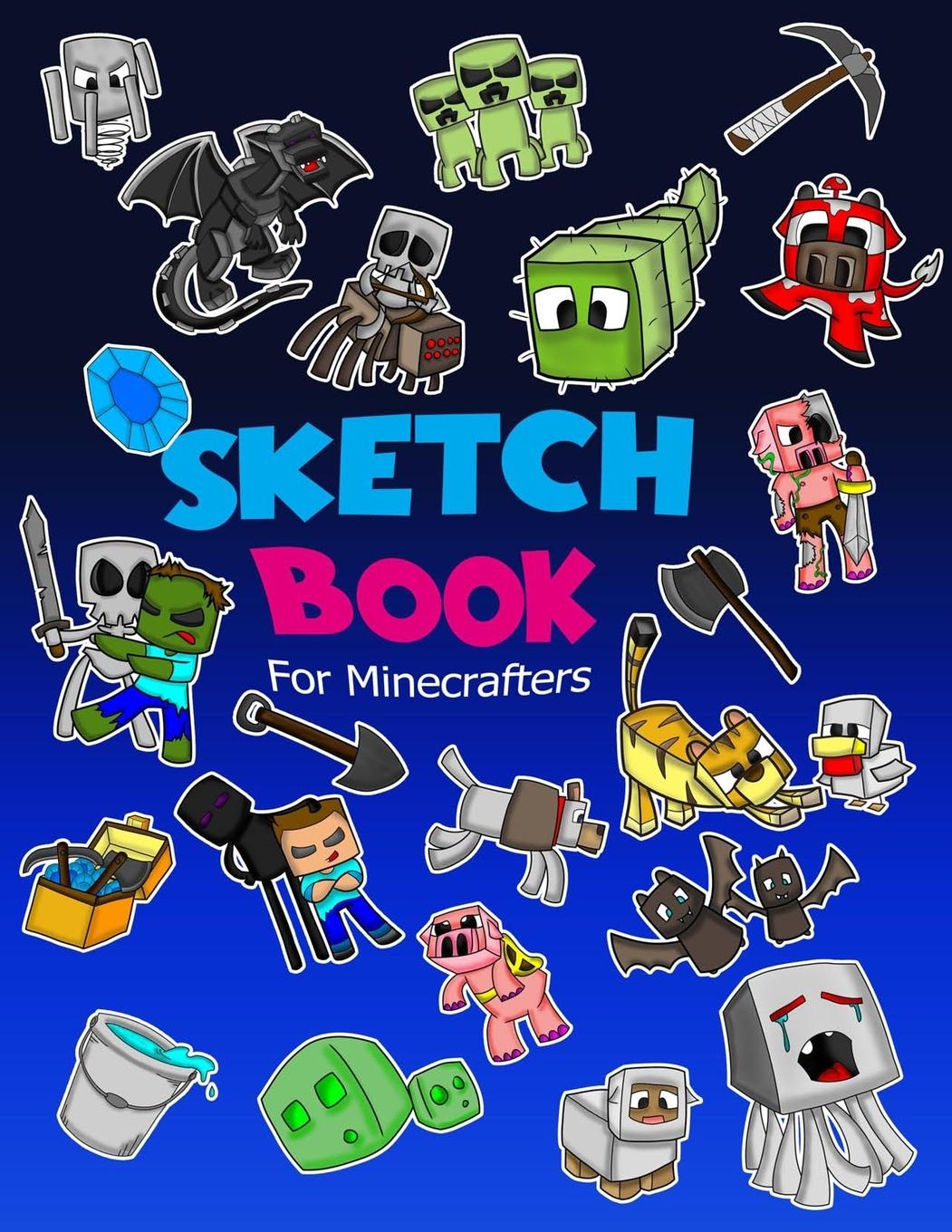 Vorderes Coverbild Sketch Book for Minecrafters