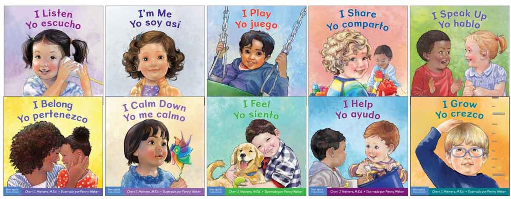 Vorderes Coverbild Learning about Me & You Board Books Complete Bilingual Series 10-Book Set