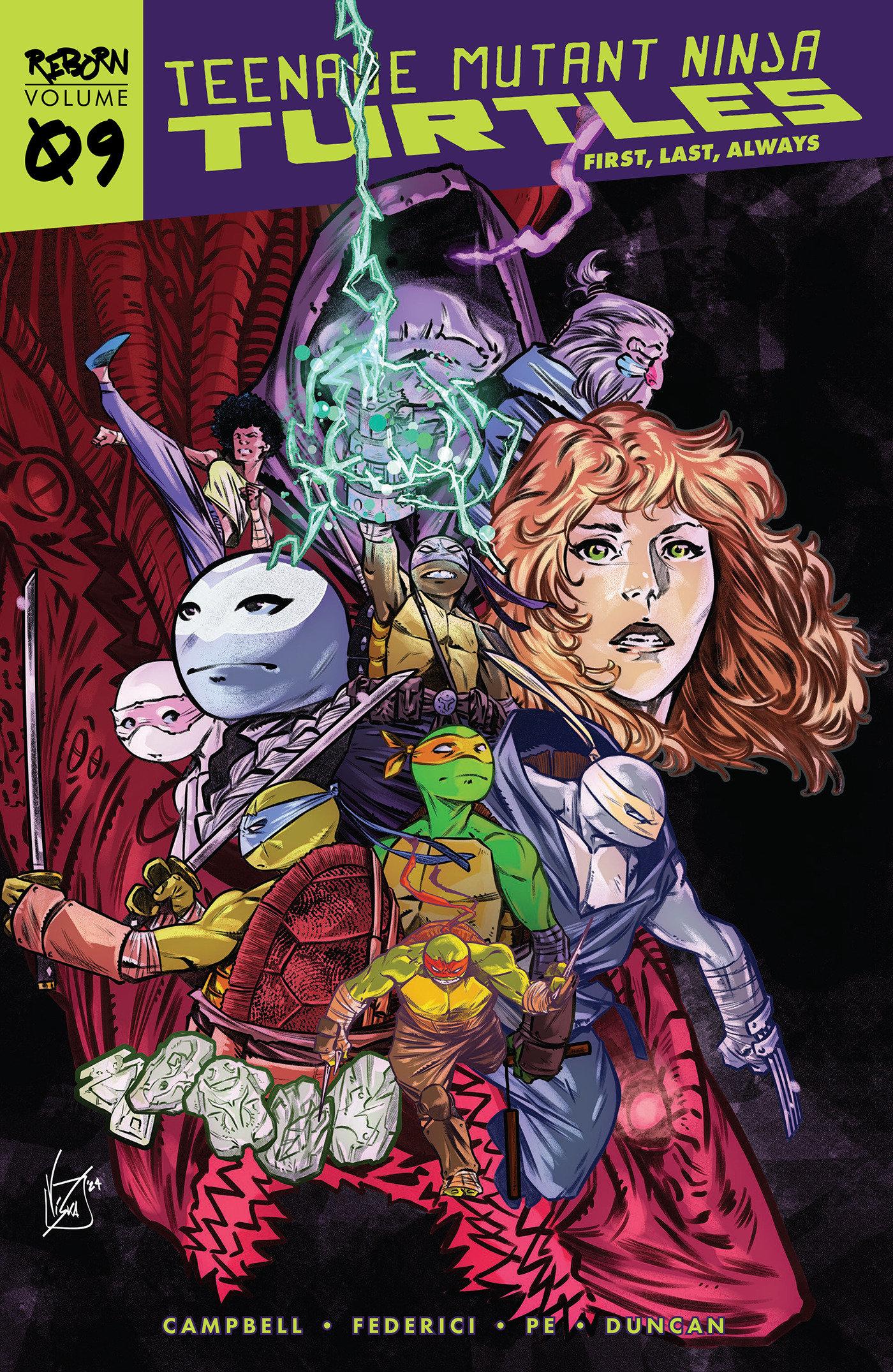 Vorderes Coverbild Teenage Mutant Ninja Turtles: Reborn, Vol. 9 - First, Last, Always