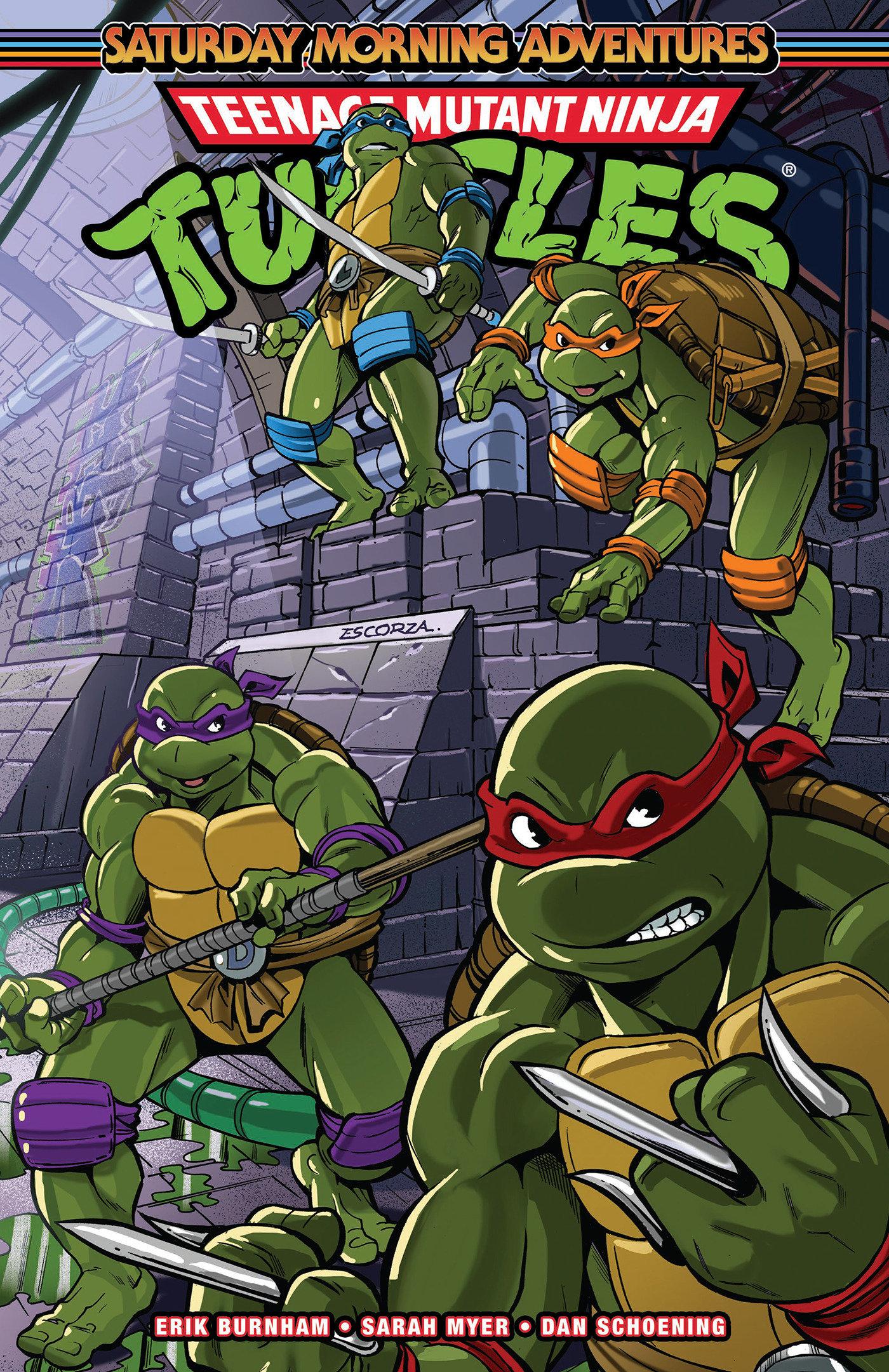 Vorderes Coverbild Teenage Mutant Ninja Turtles: Saturday Morning Adventures, Vol. 3