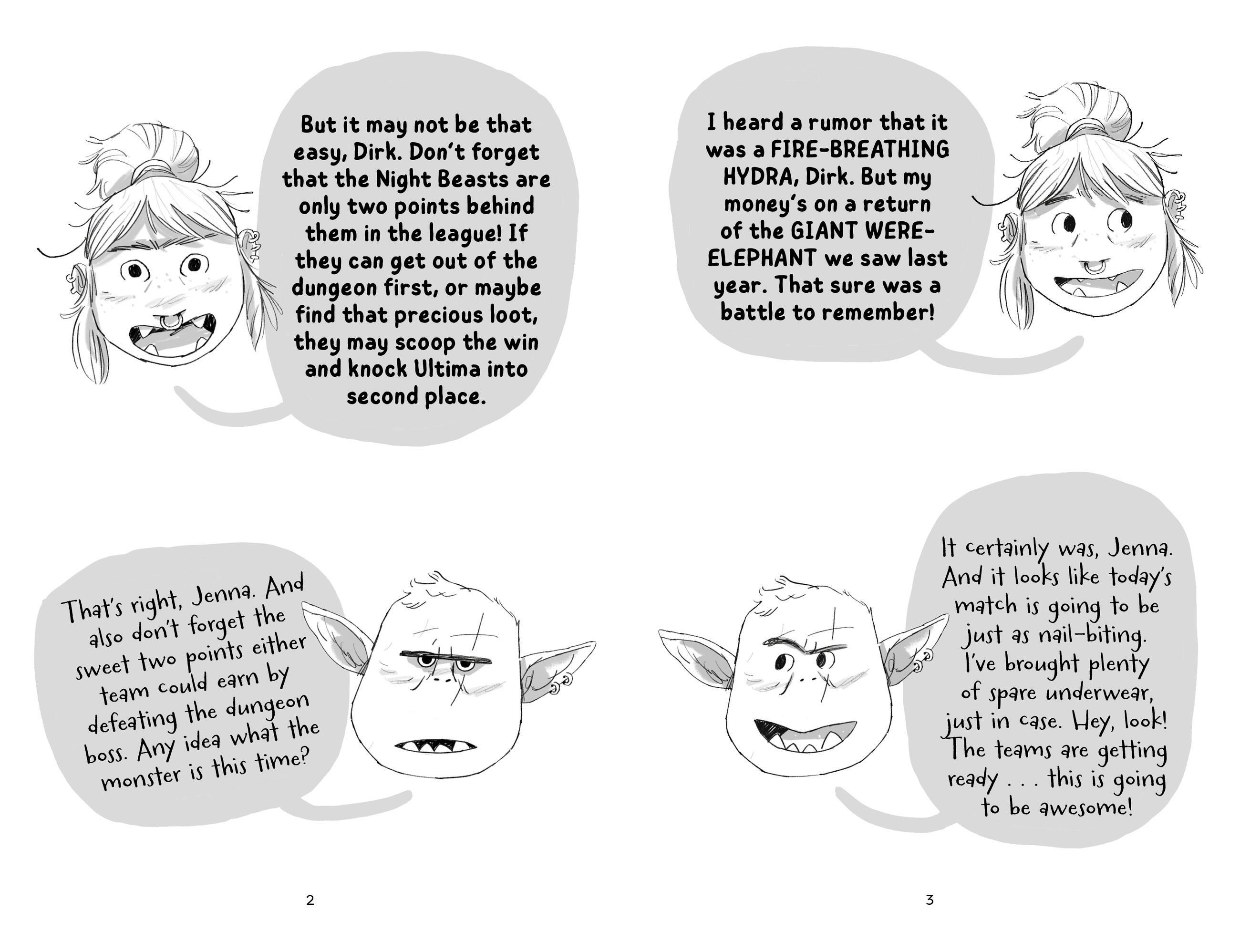 Beispielinhalt (Bild) Dungeon Runners: Hero Trial