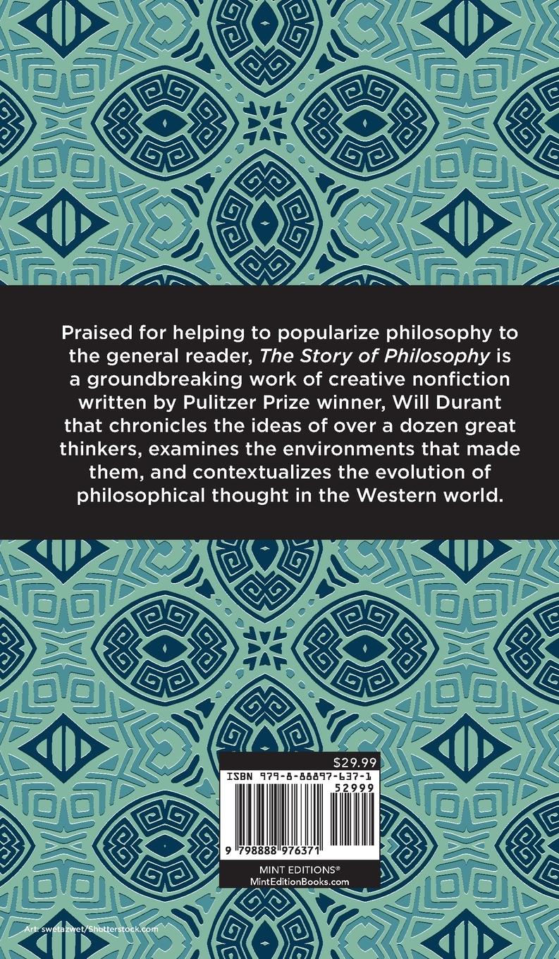 Rückseitencover The Story of Philosophy