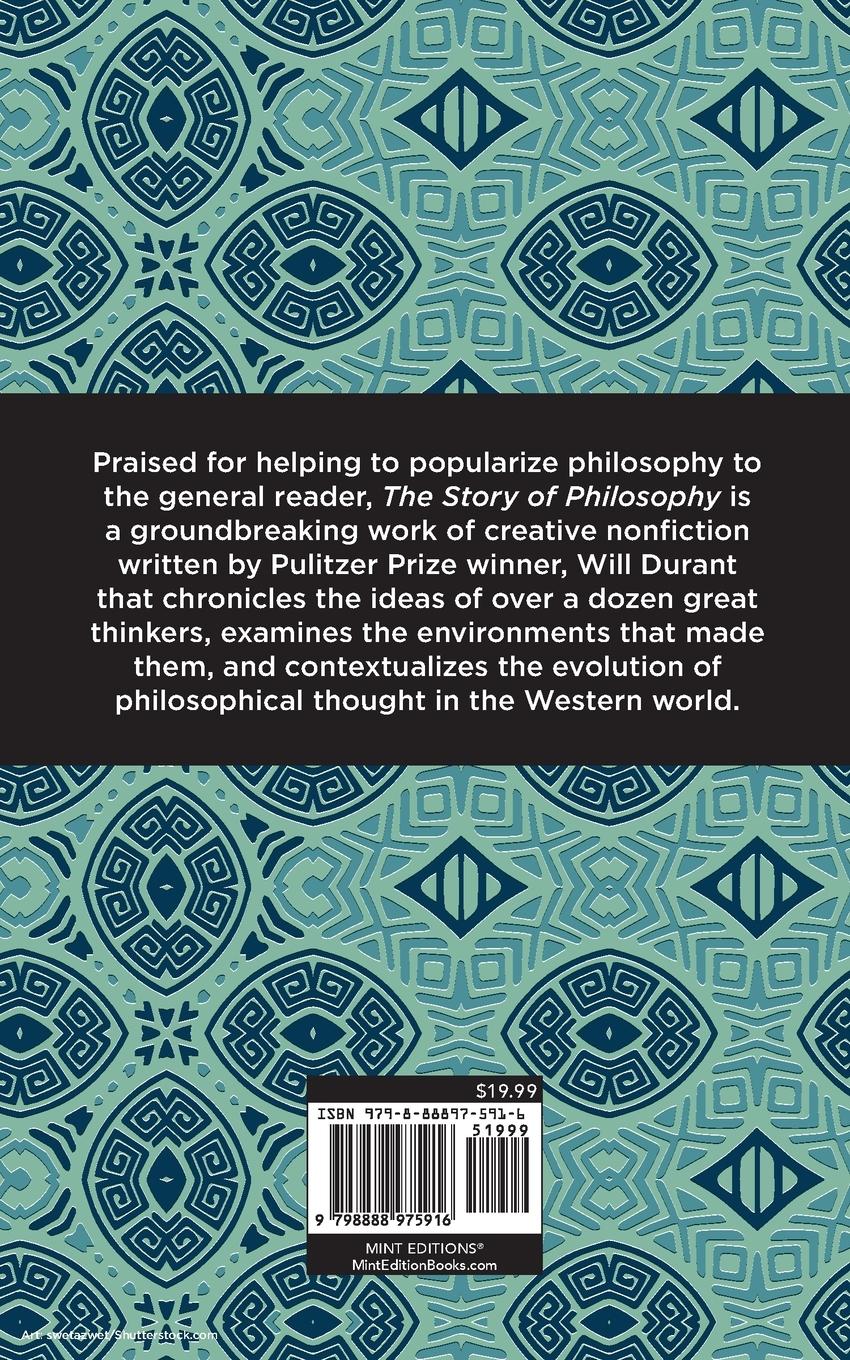 Rückseitencover The Story of Philosophy