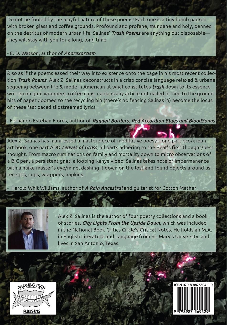 Rückseitencover Trash Poems