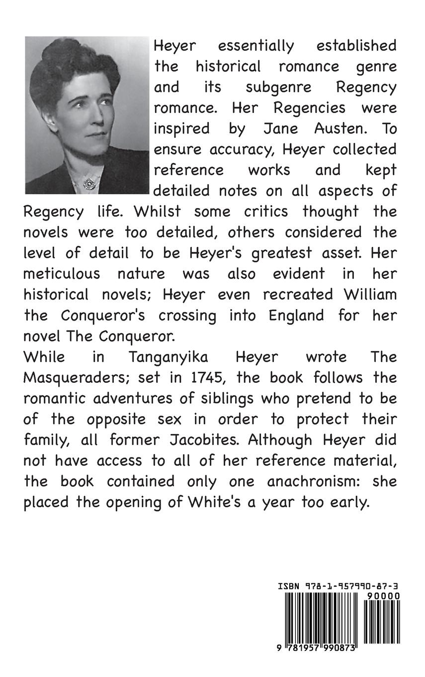 Rückseitencover The Masqueraders