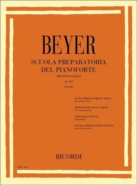 Vorderes Coverbild Scuola Preparatoria Del Pianoforte Op. 101