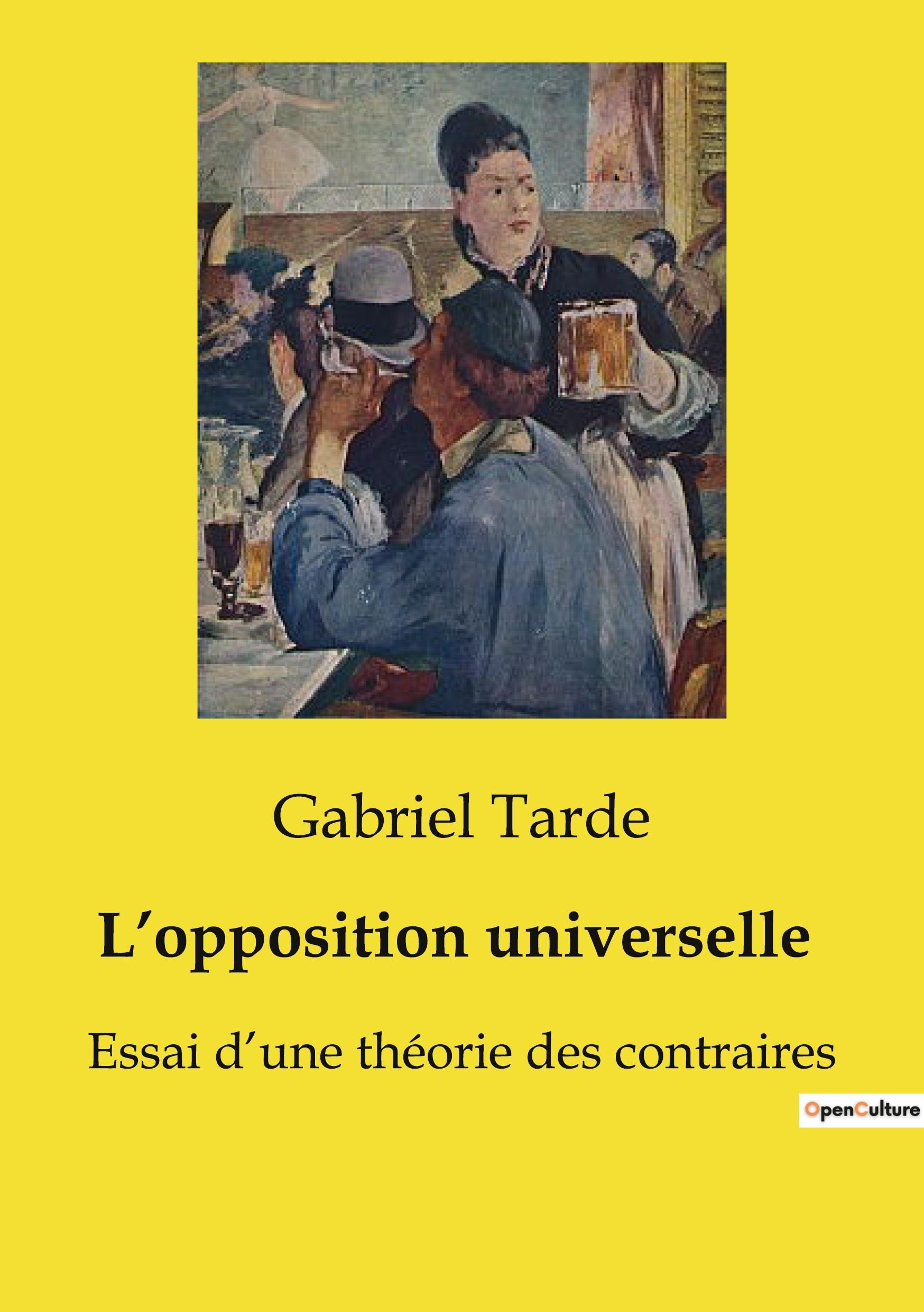 Vorderes Coverbild L'opposition universelle