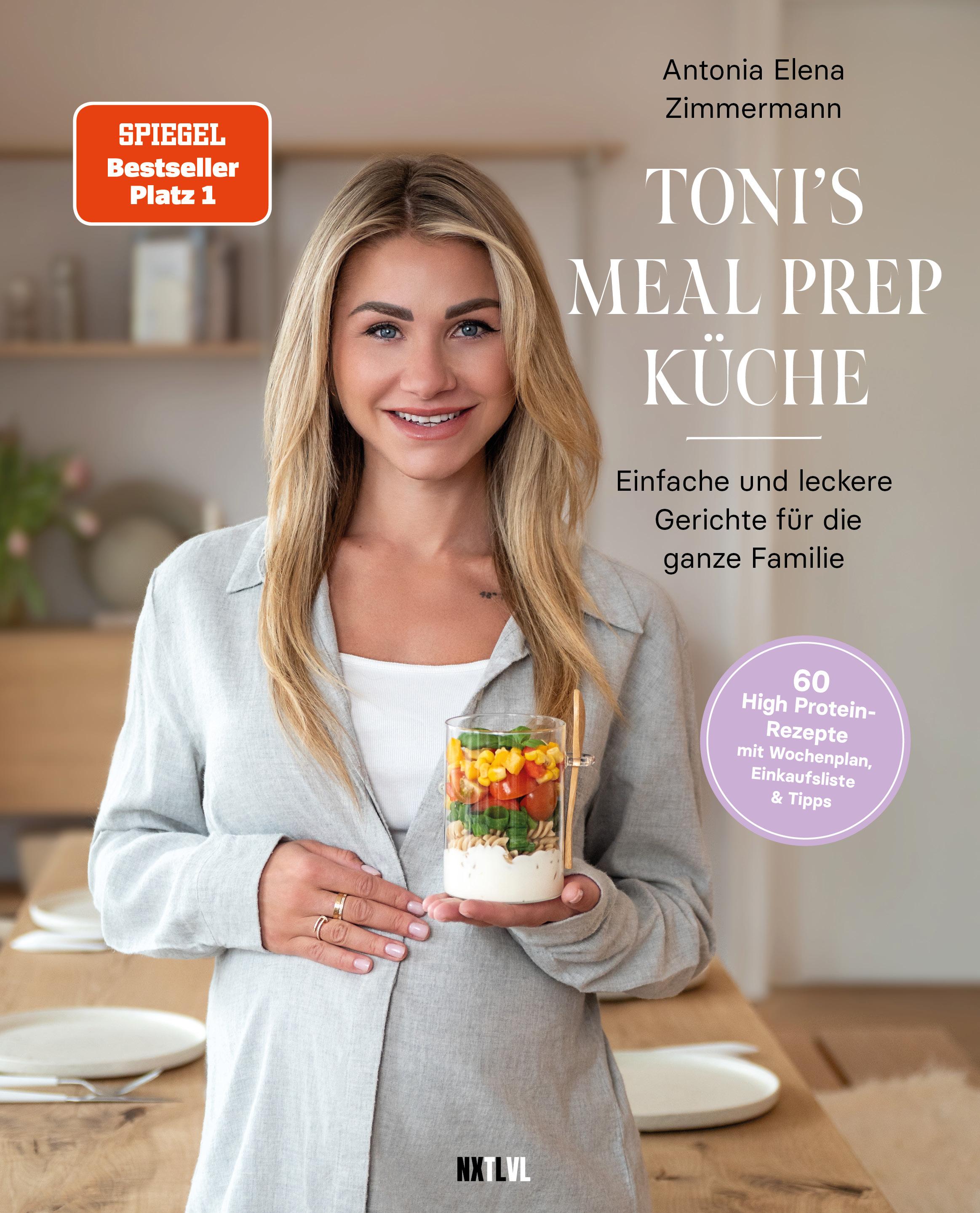 Vorderes Coverbild Toni's Mealprep Küche