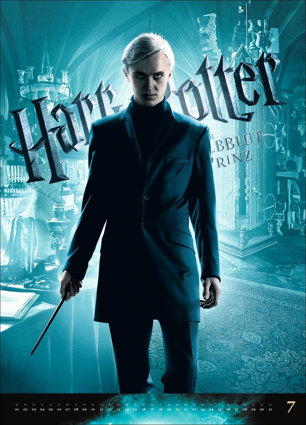 Beispielinhalt (Bild) Harry Potter Filmplakate Edition Kalender 2025