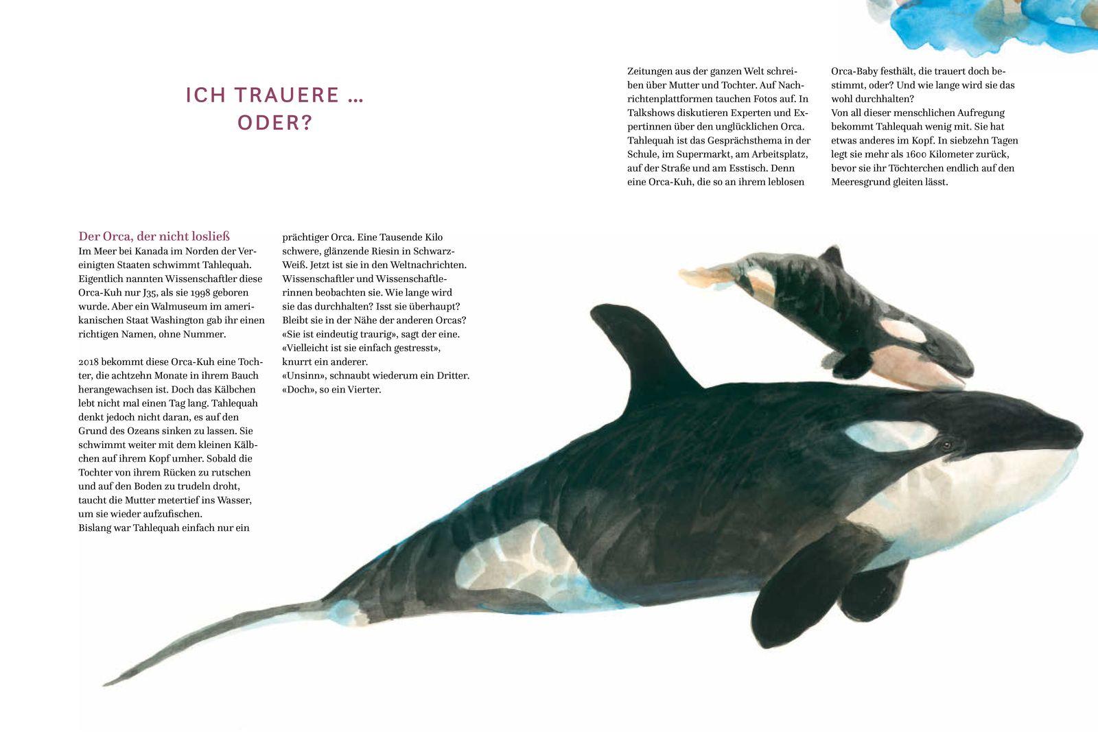 Beispielinhalt (Bild) Die Gefühle der Tiere: Von eifersüchtigen Affen, ängstlichen Hunden und pfiffigen Ratten