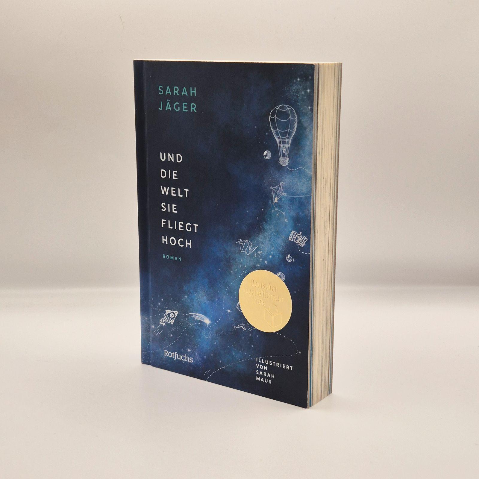 Beispielinhalt (Bild) Und die Welt, sie fliegt hoch