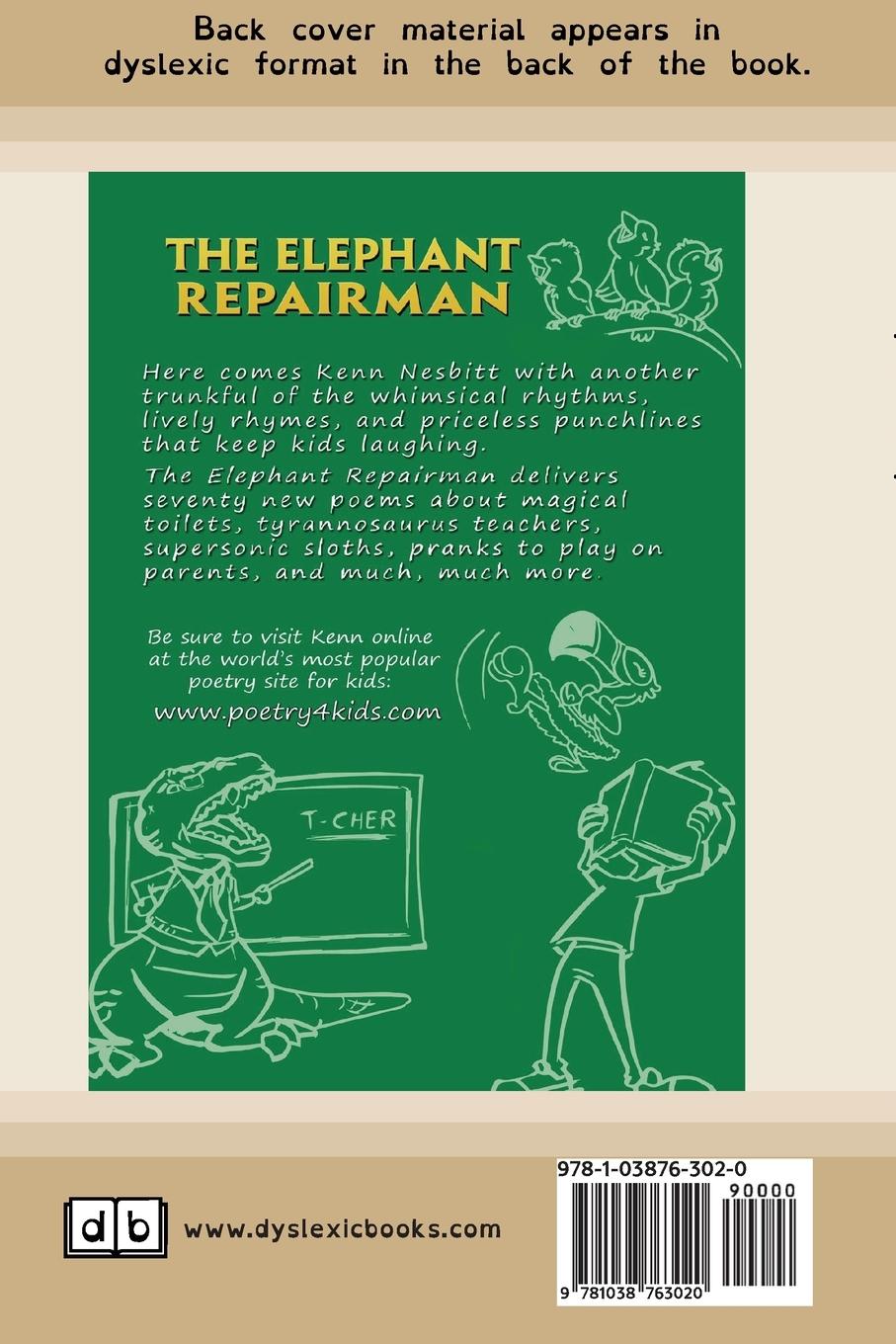 Rückseitencover The Elephant Repairman