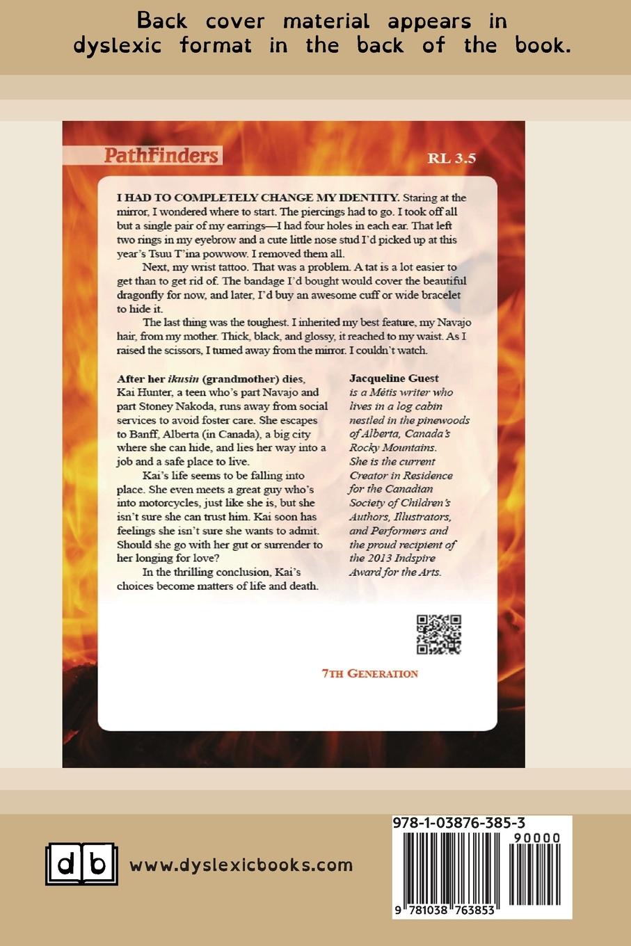 Rückseitencover Fire Fight [Dyslexia-friendly edition]