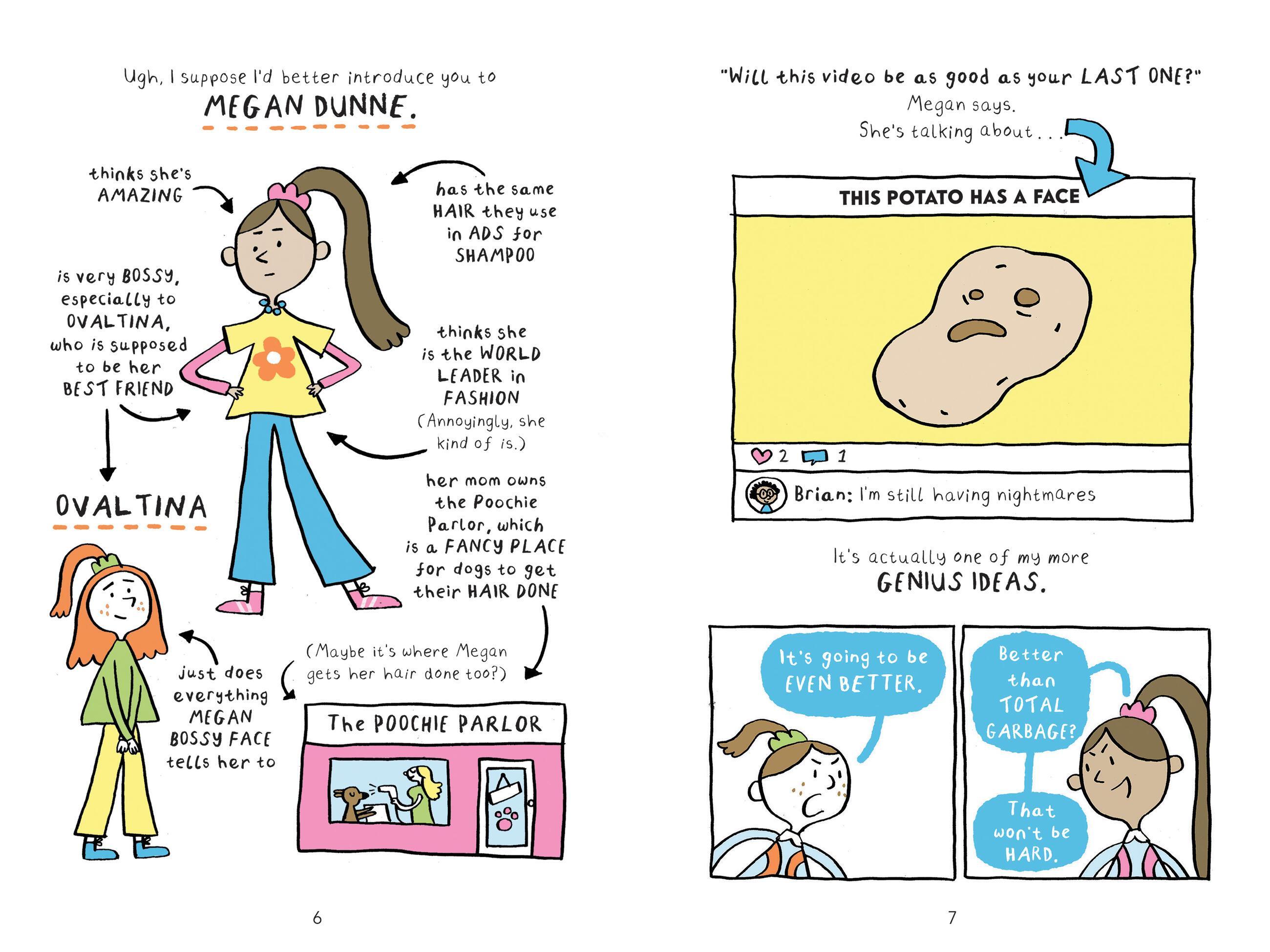 Beispielinhalt (Bild) Nina Peanut: Creative Genius