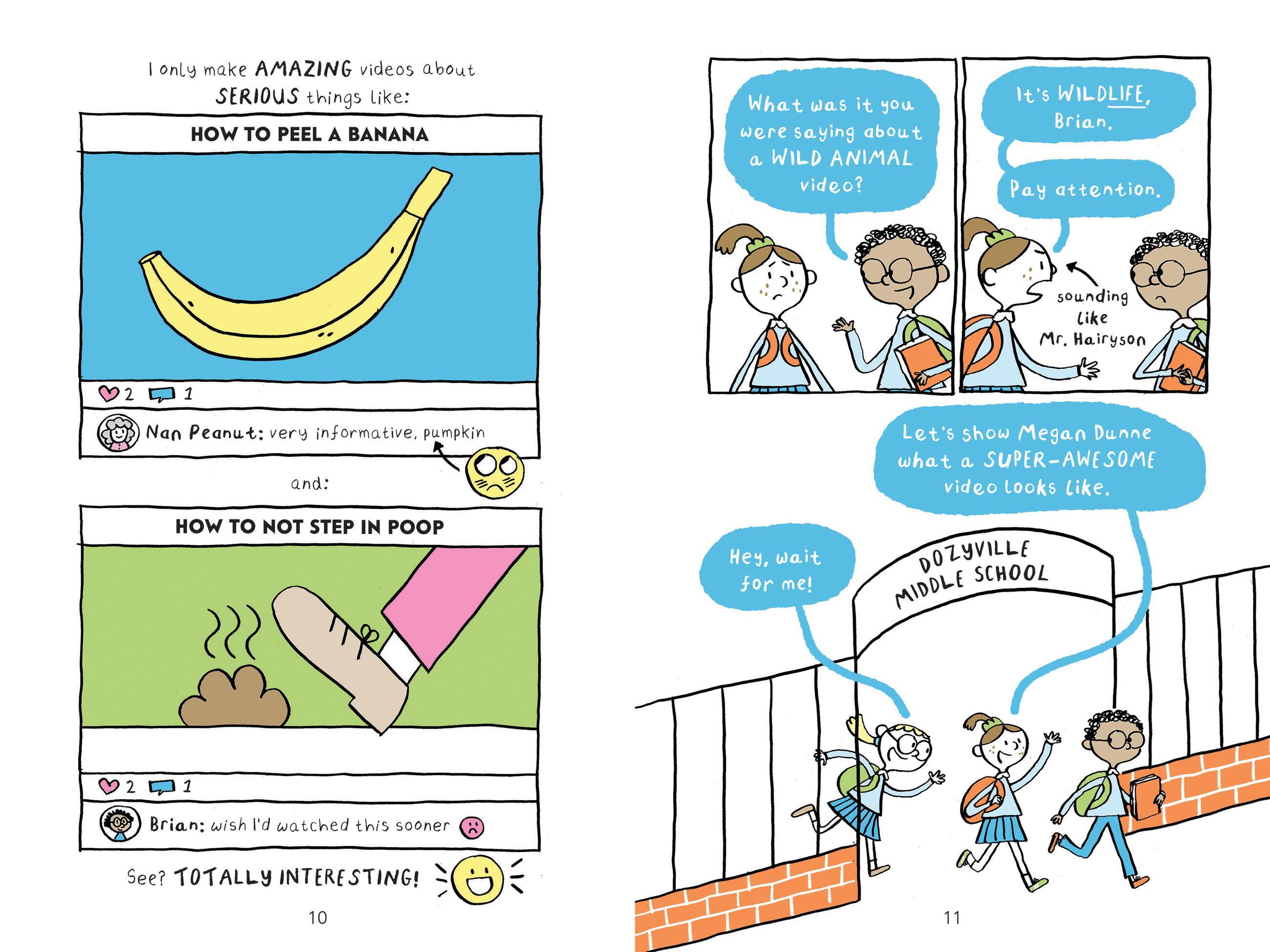 Beispielinhalt (Bild) Nina Peanut: Creative Genius