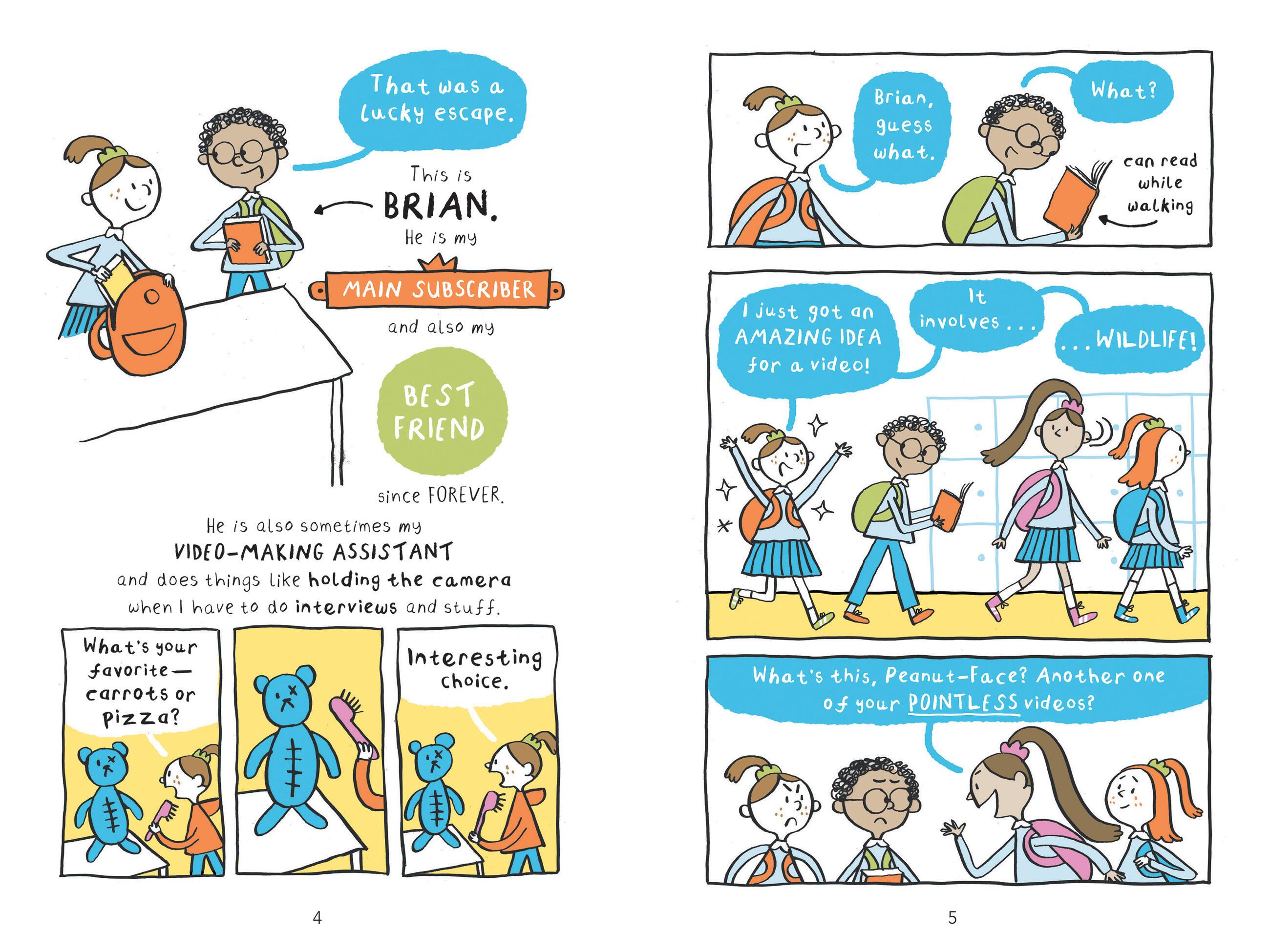 Beispielinhalt (Bild) Nina Peanut: Creative Genius