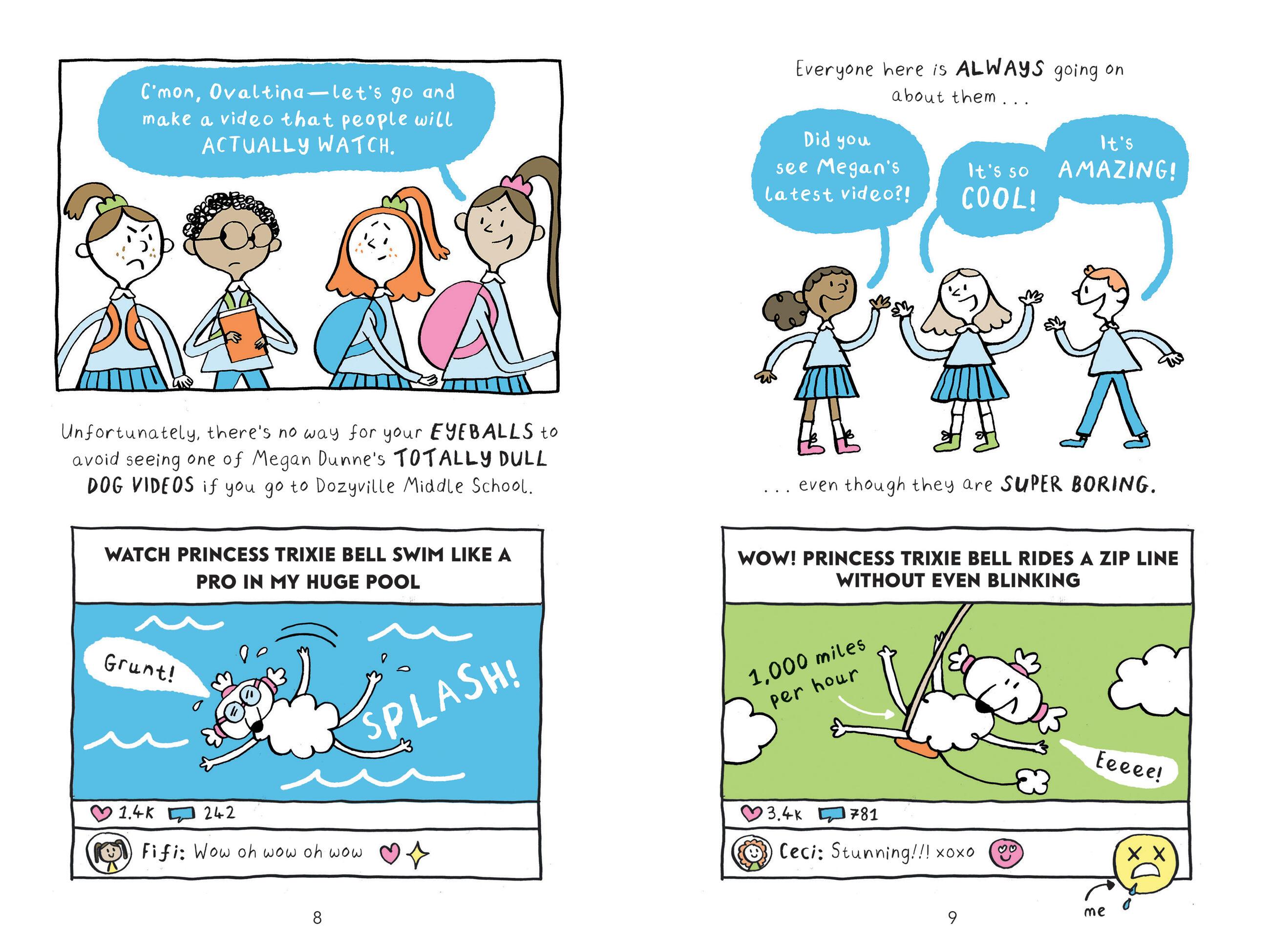 Beispielinhalt (Bild) Nina Peanut: Creative Genius