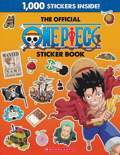 Vorderes Coverbild The Official One Piece Sticker Book