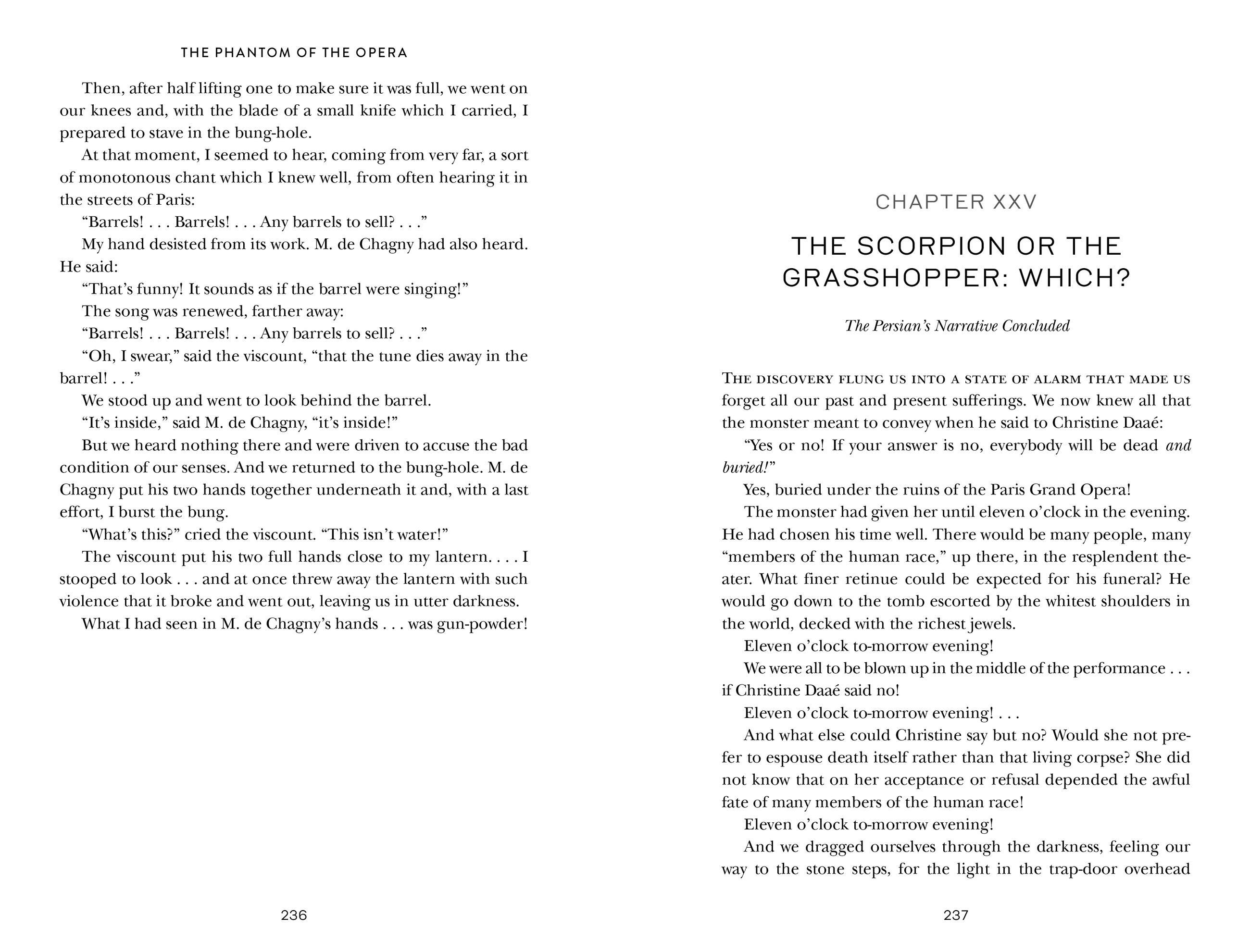 Beispielinhalt (Bild) The Phantom of the Opera