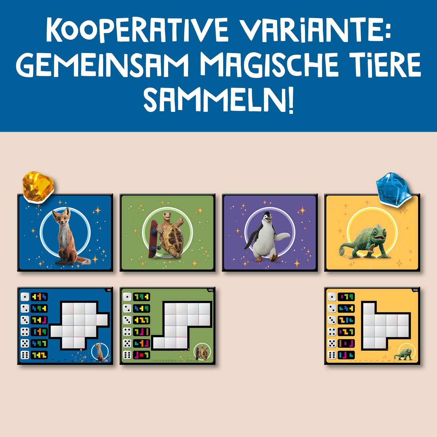 Beispielinhalt (Bild) Ubongo Schule der magischen Tiere