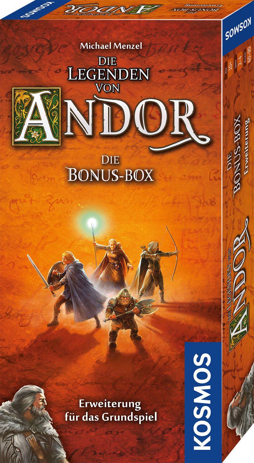 Vorderes Coverbild Die Legenden von Andor - Die Bonus-Box
