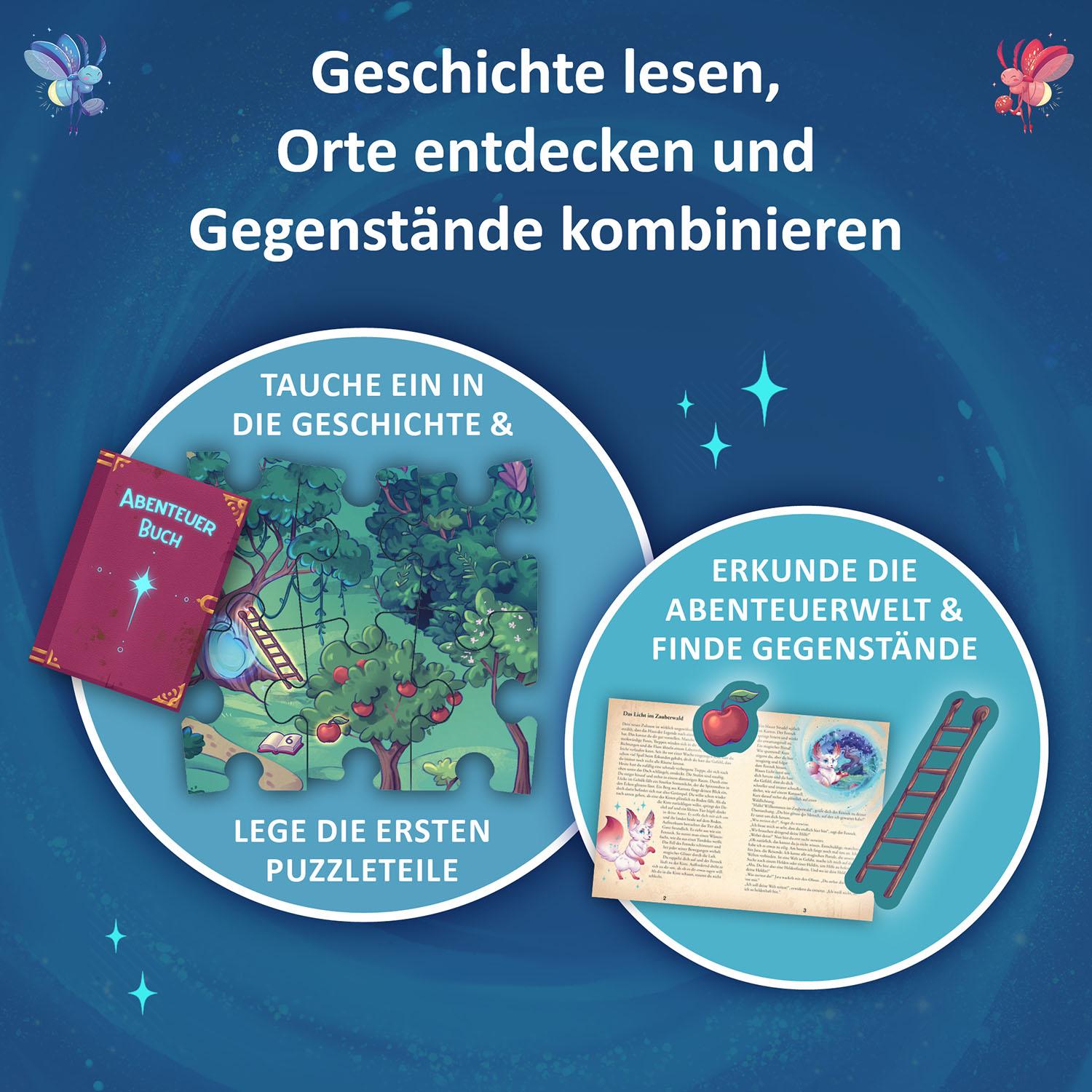 Beispielinhalt (Bild) Adventure Puzzle: Das Licht im Zauberwald