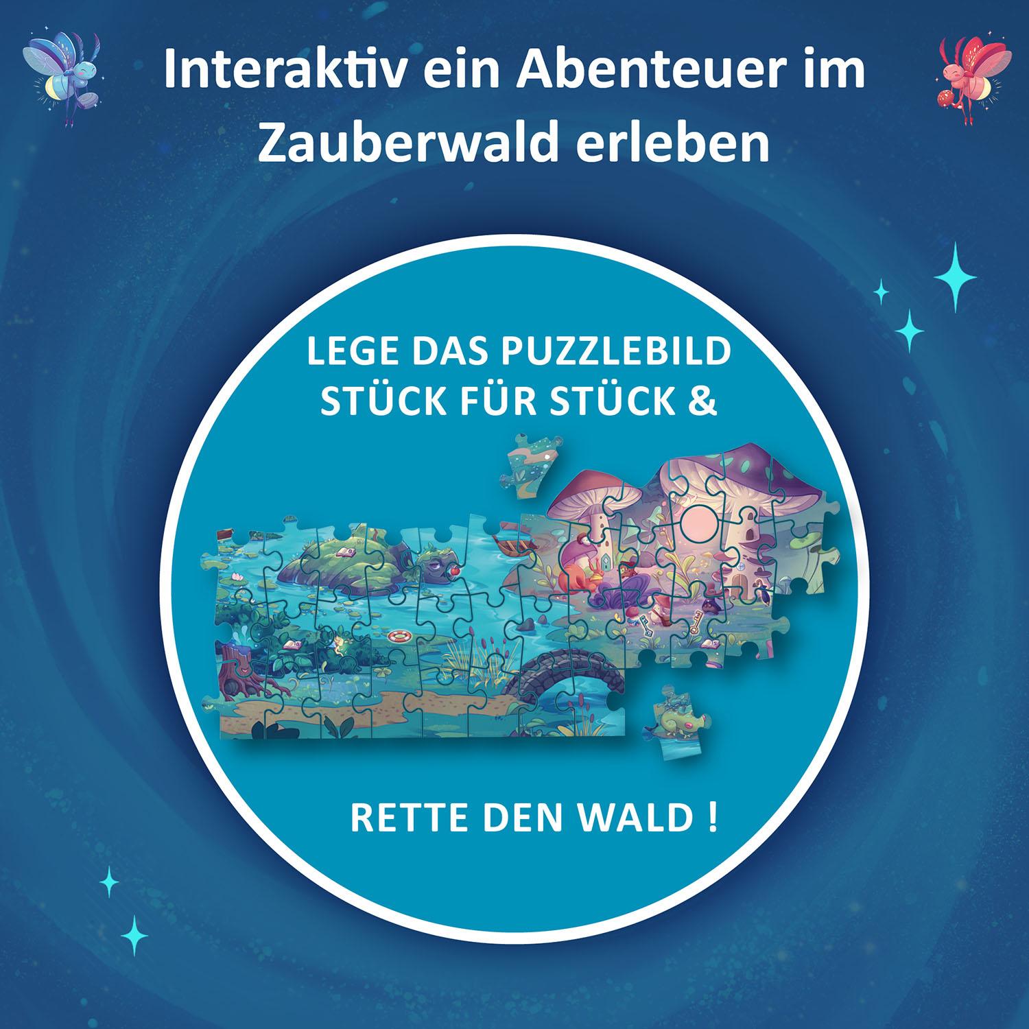 Beispielinhalt (Bild) Adventure Puzzle: Das Licht im Zauberwald