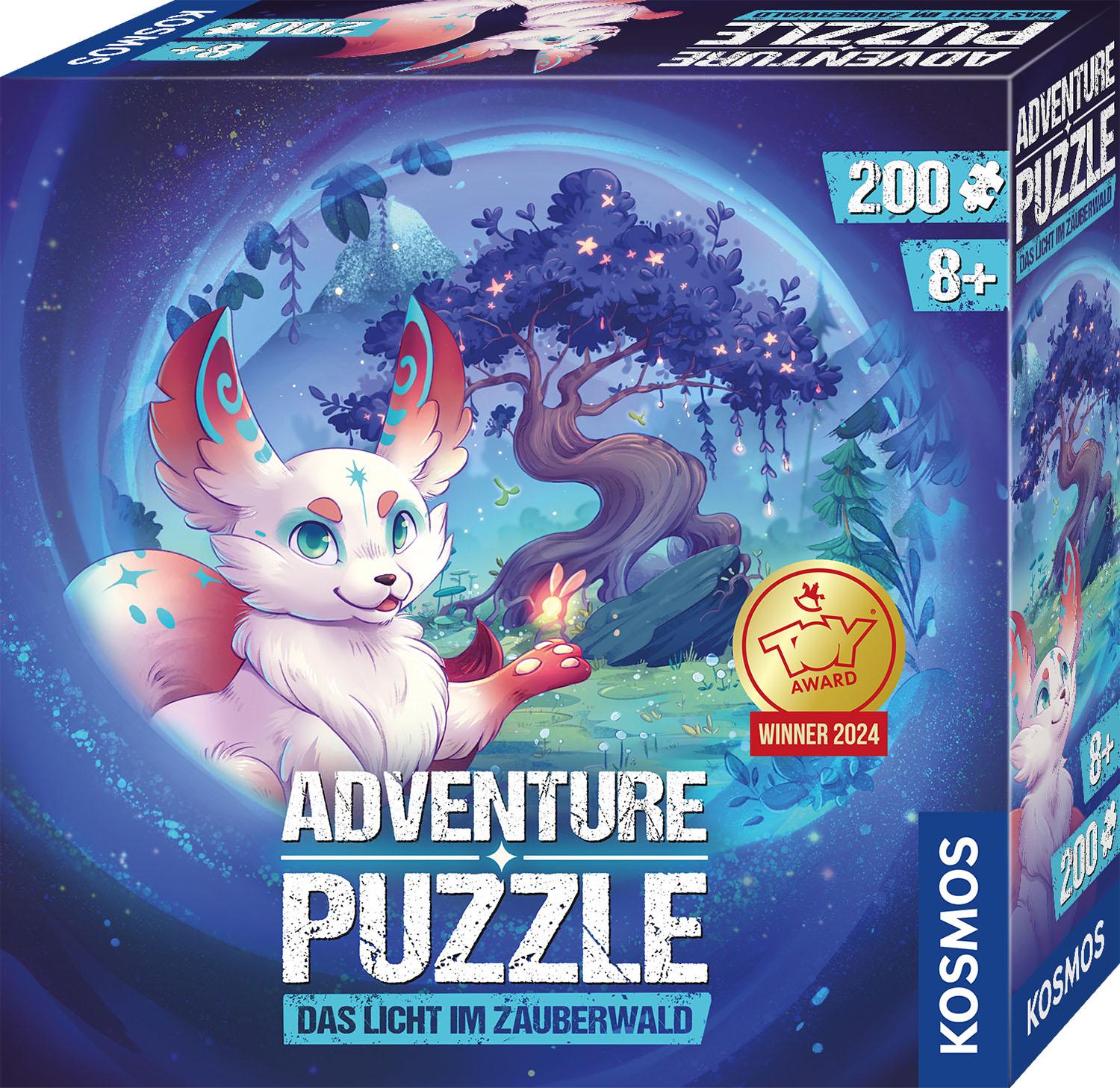 Vorderes Coverbild Adventure Puzzle: Das Licht im Zauberwald
