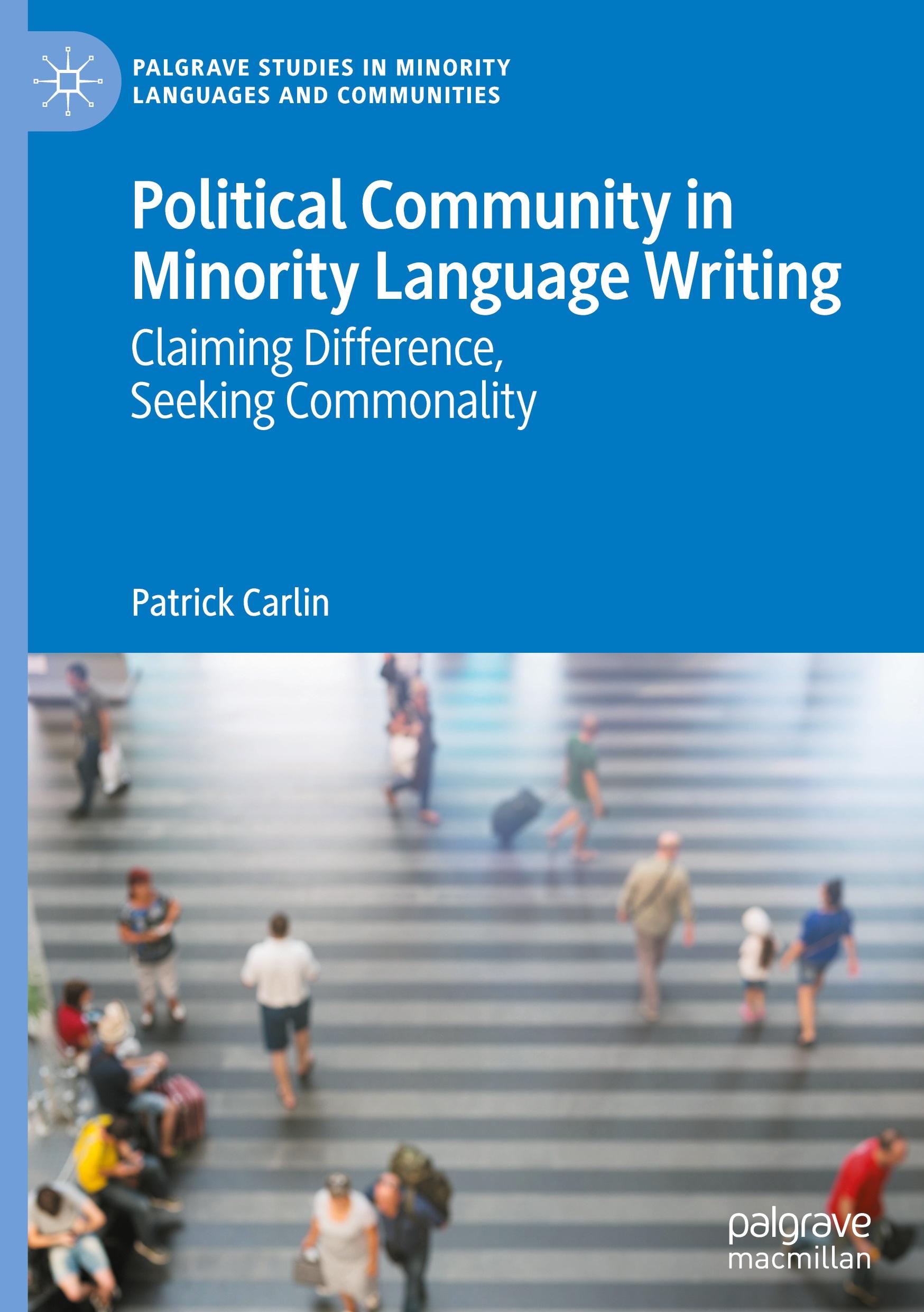 Vorderes Coverbild Political Community in Minority Language Writing