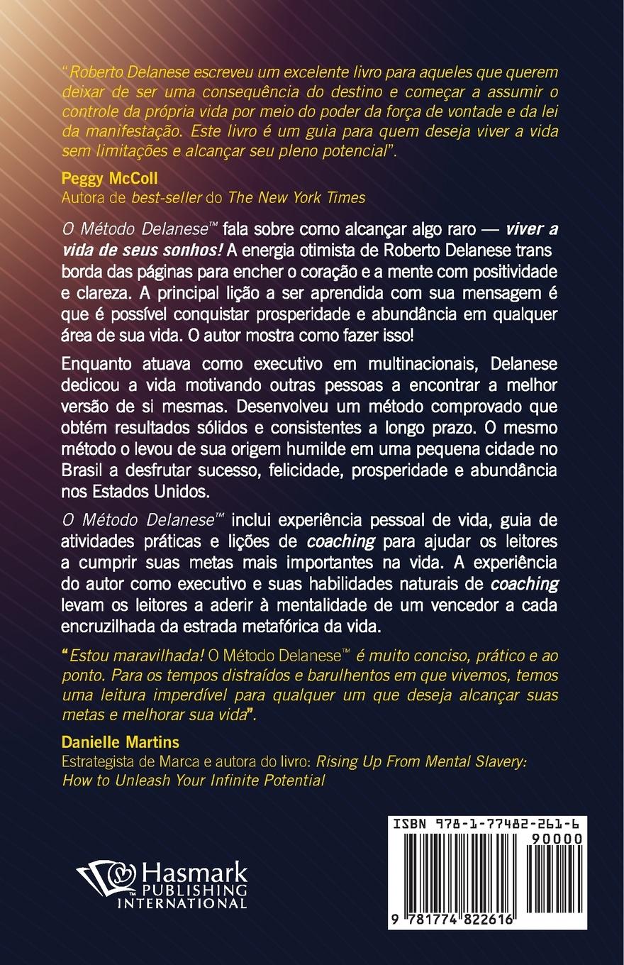 Rückseitencover O Método Delanese