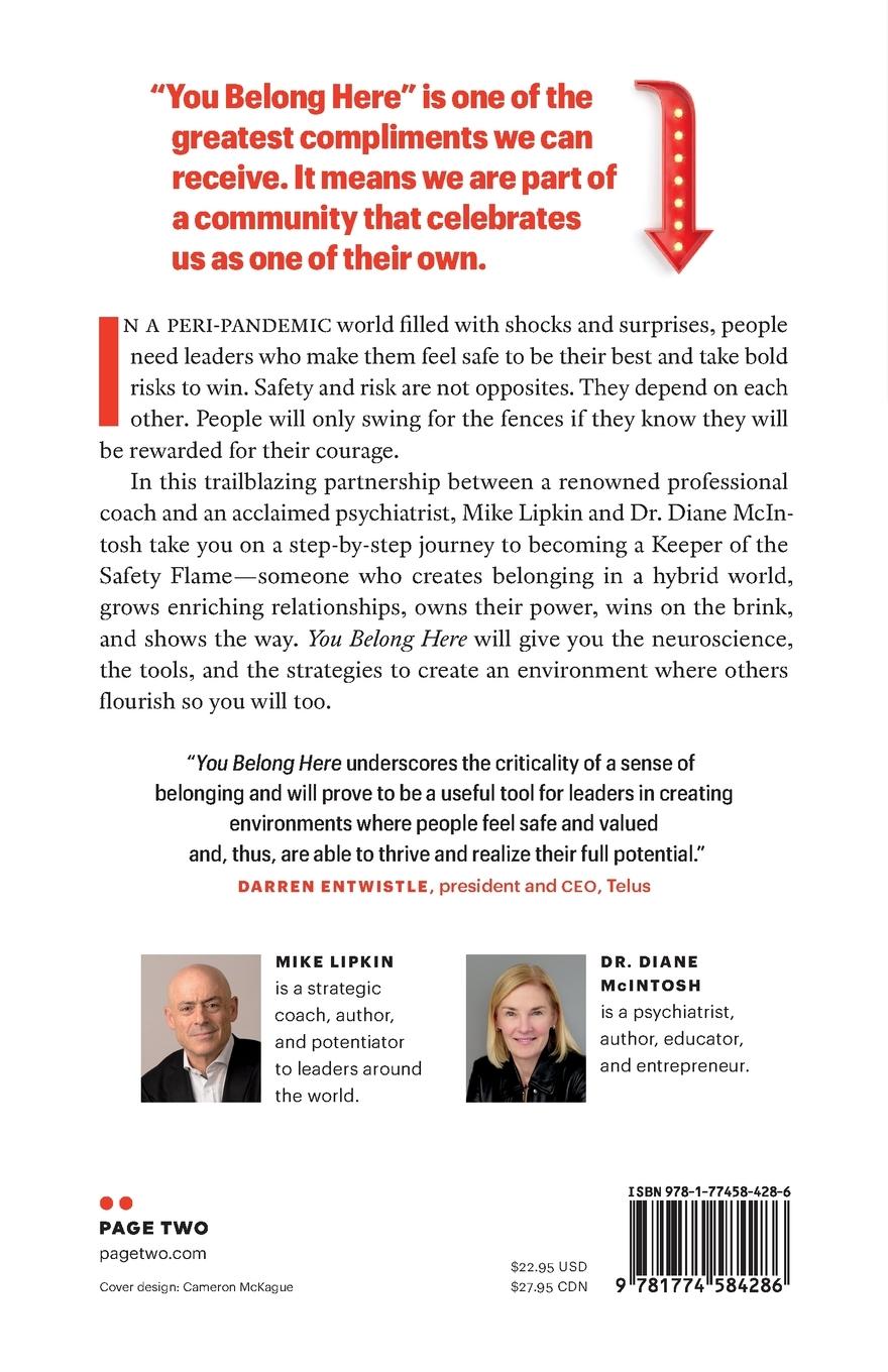 Rückseitencover You Belong Here