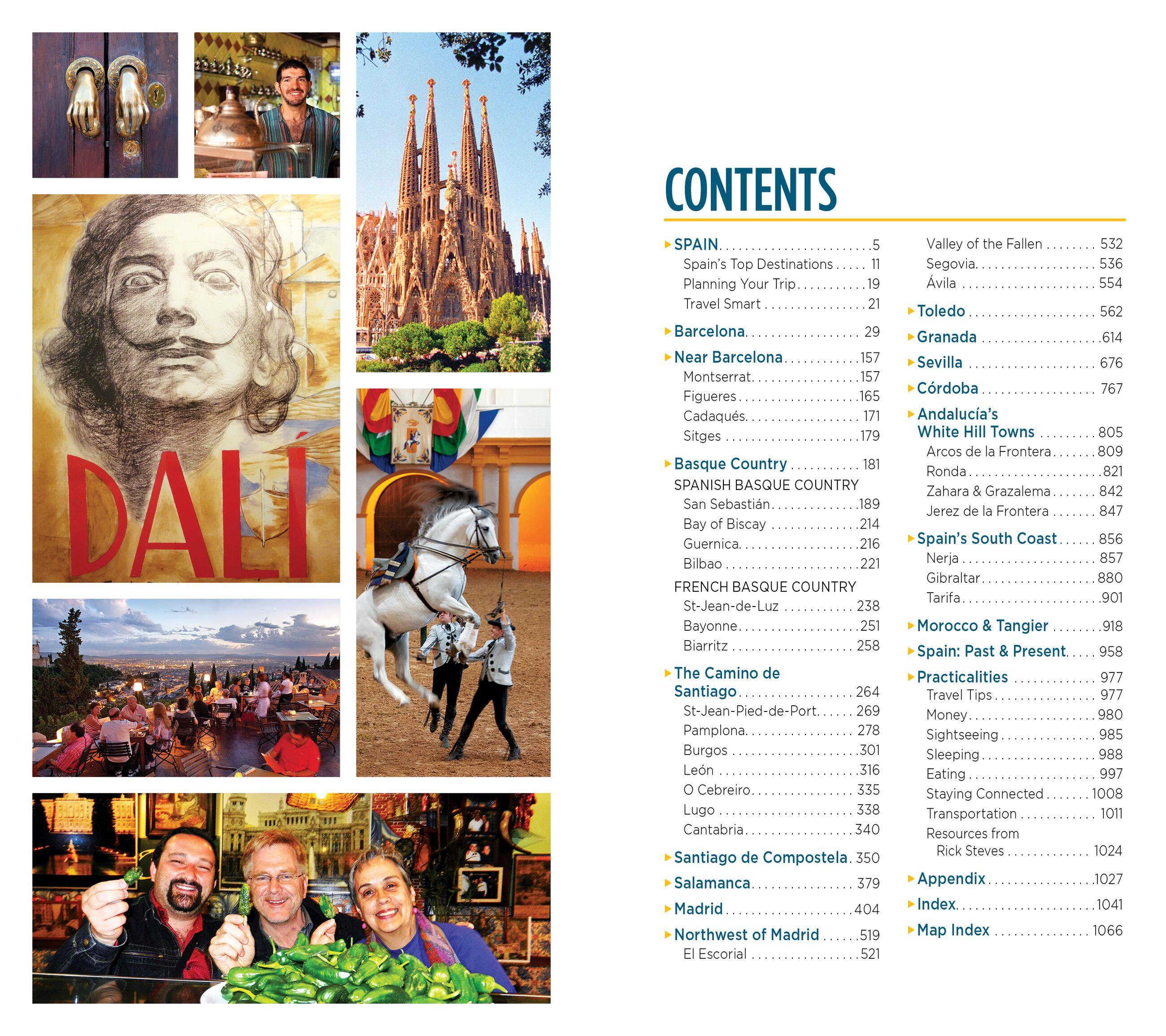 Beispielinhalt (Bild) Rick Steves Spain