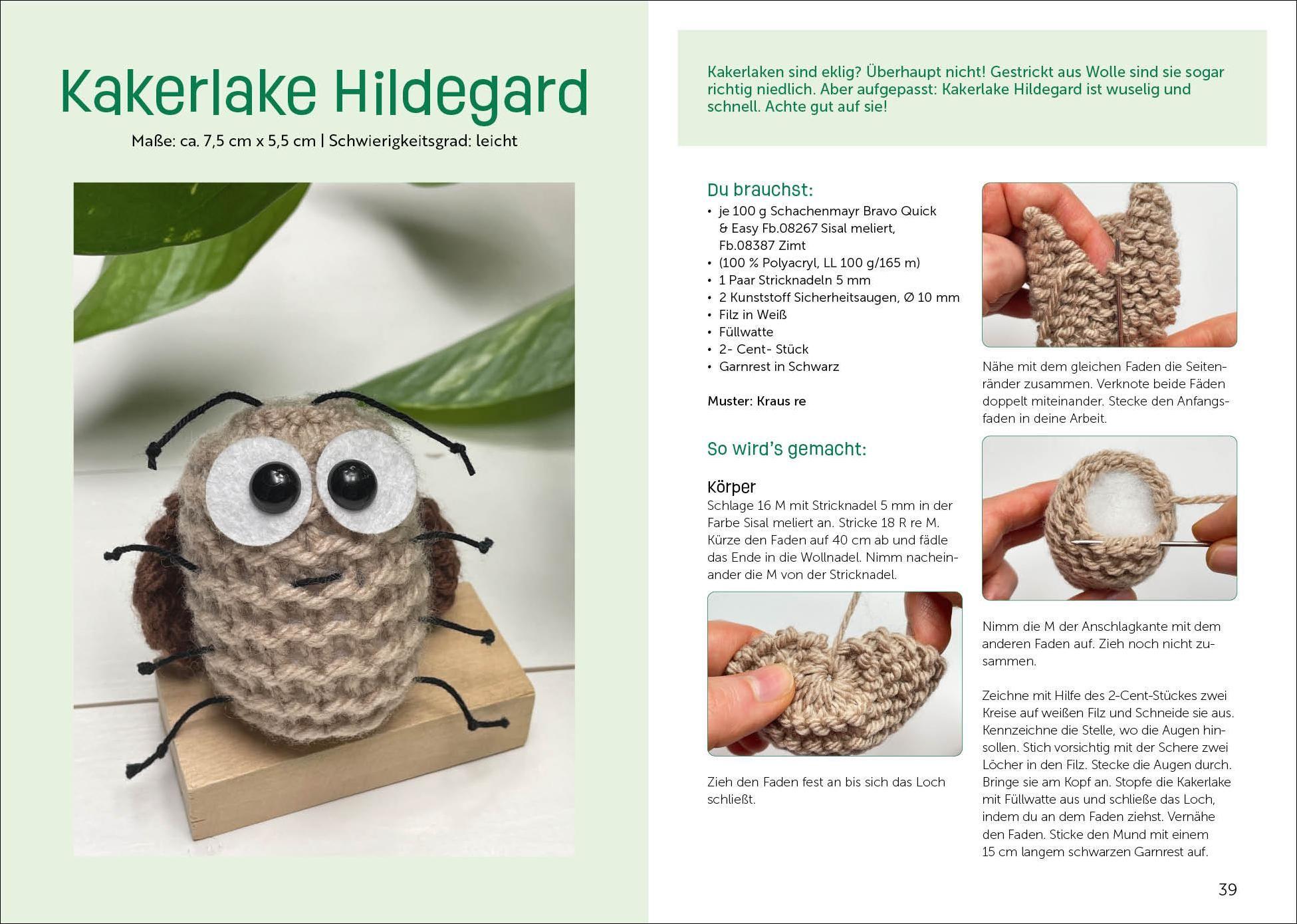 Beispielinhalt (Bild) Mit Spaß Stricken lernen