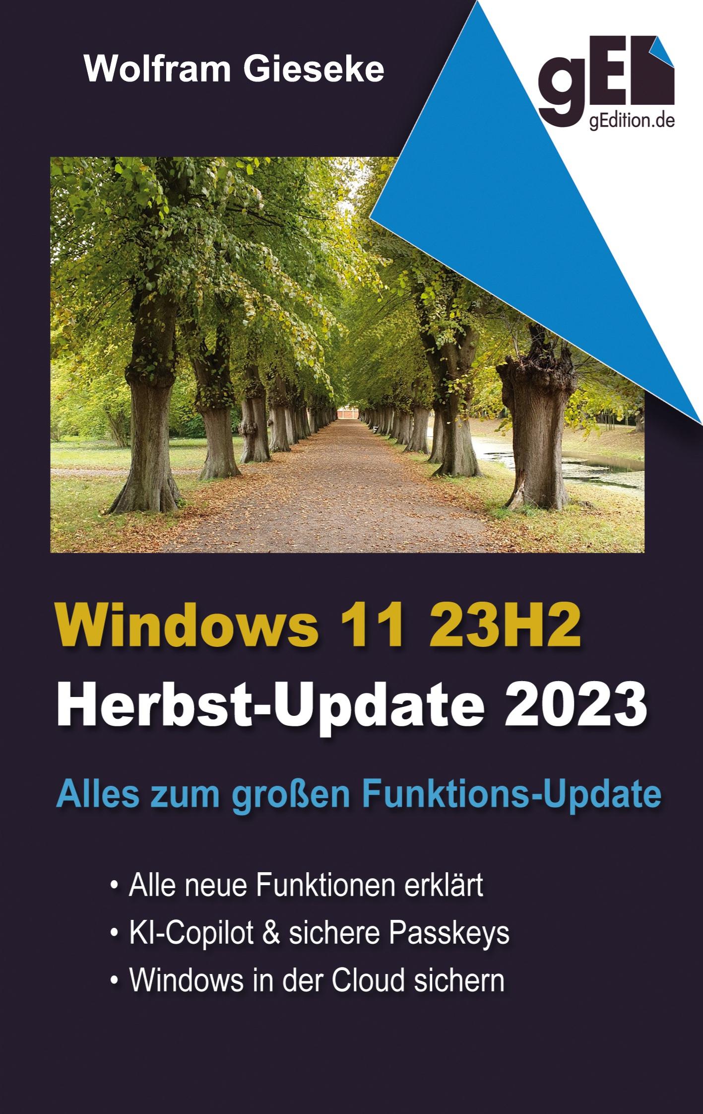 Vorderes Coverbild Windows 11 23H2