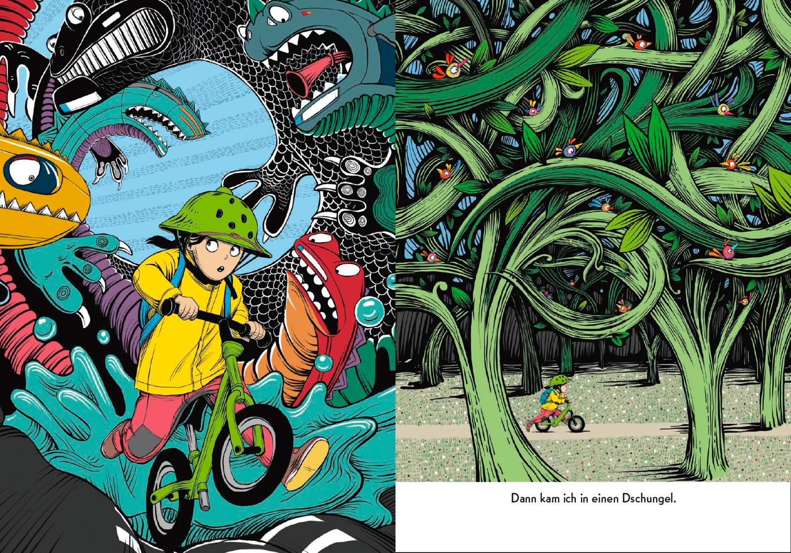 Beispielinhalt (Bild) Die Weltreise