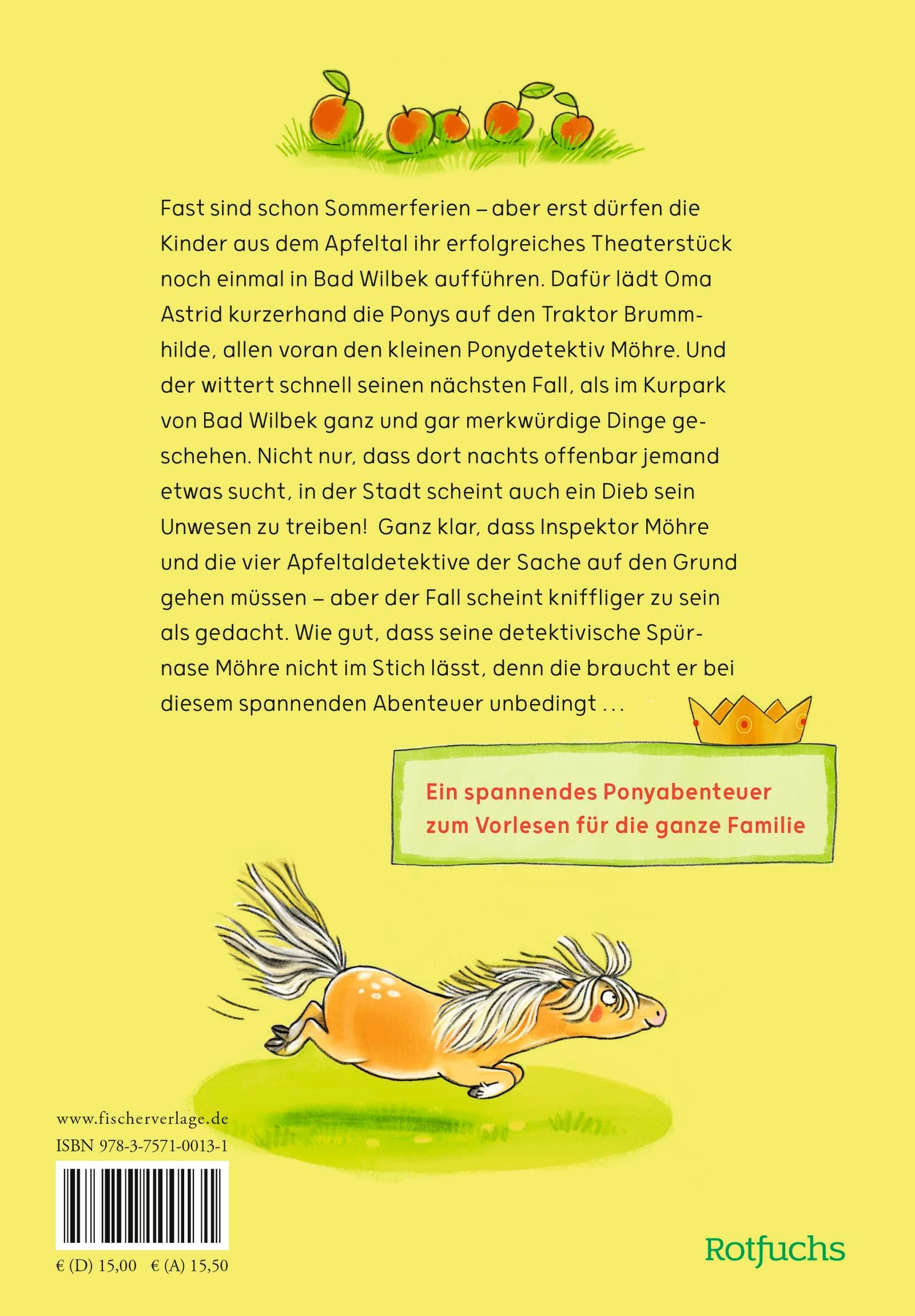 Rückseitencover Inspektor Möhre - Ein Fall für vier Hufe: Auf großer Fahrt
