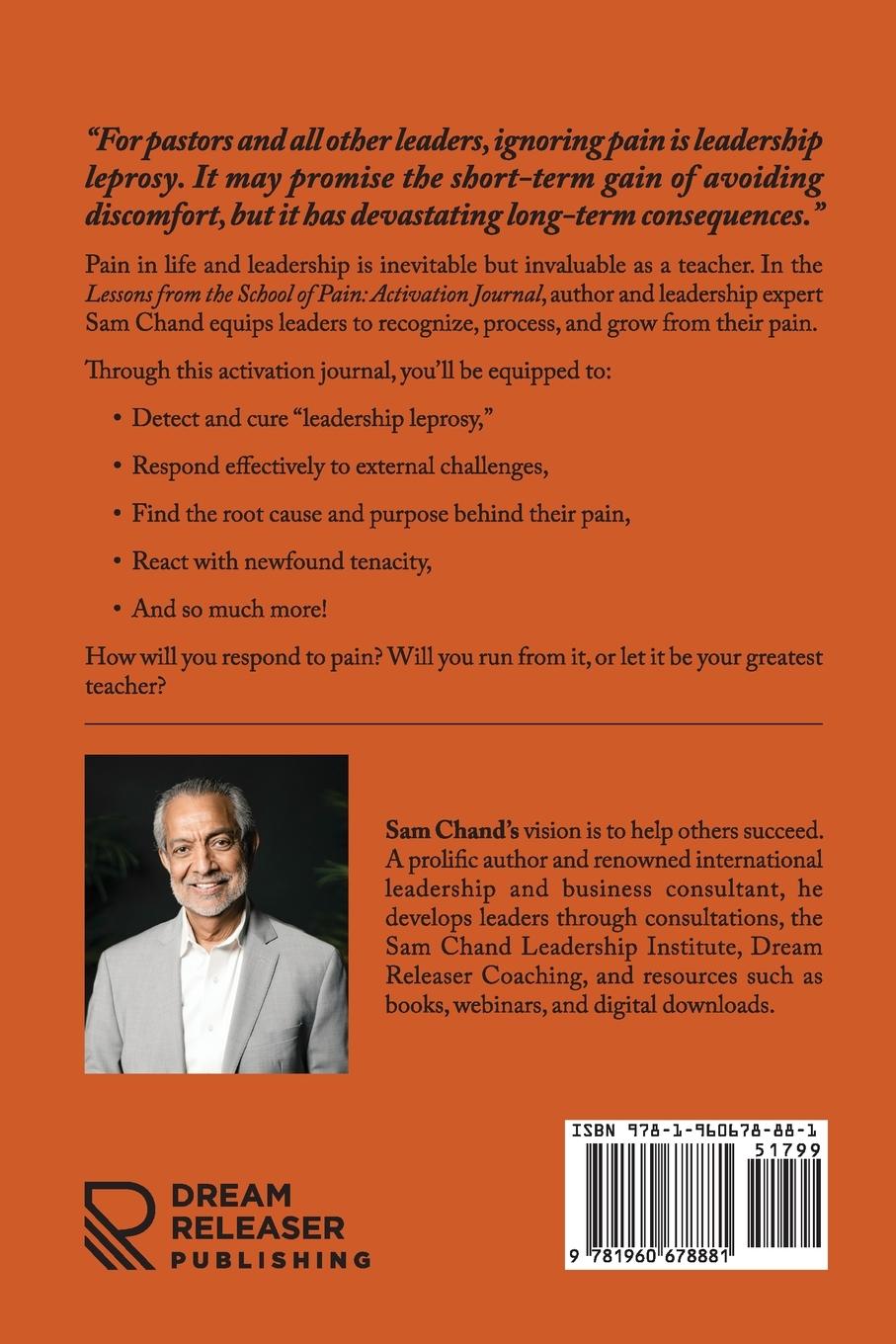 Rückseitencover Leadership Lessons from the School of Pain - Activation Journal