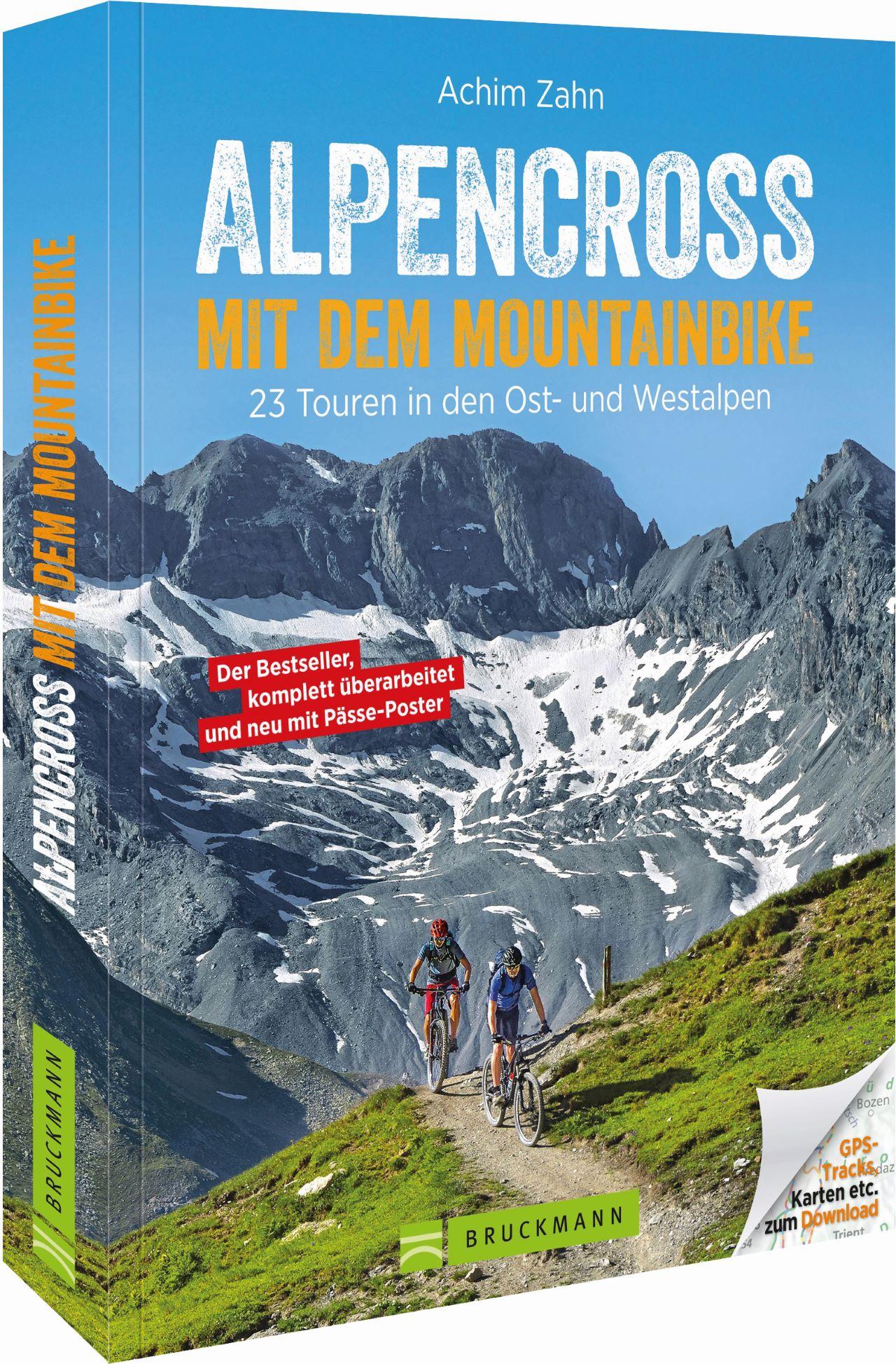Vorderes Coverbild Alpencross mit dem Mountainbike