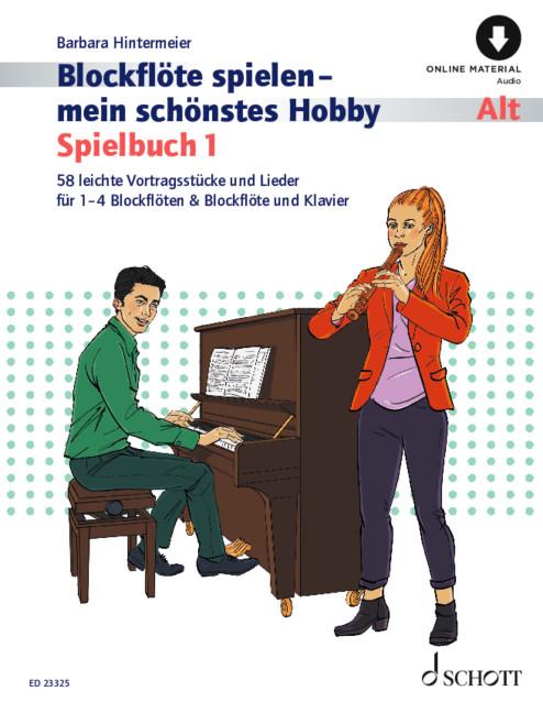 Vorderes Coverbild Blockflöte spielen - mein schönstes Hobby Spielbuch
