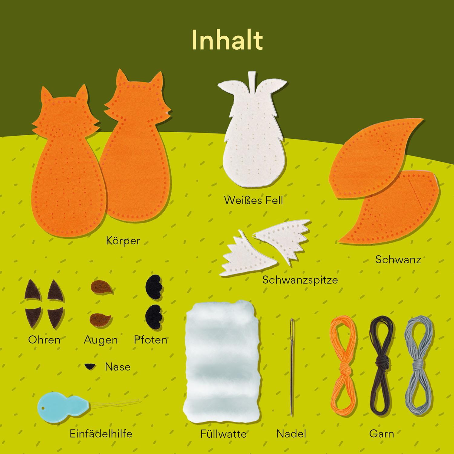 Beispielinhalt (Bild) Näh-Spaß mit Rabbat