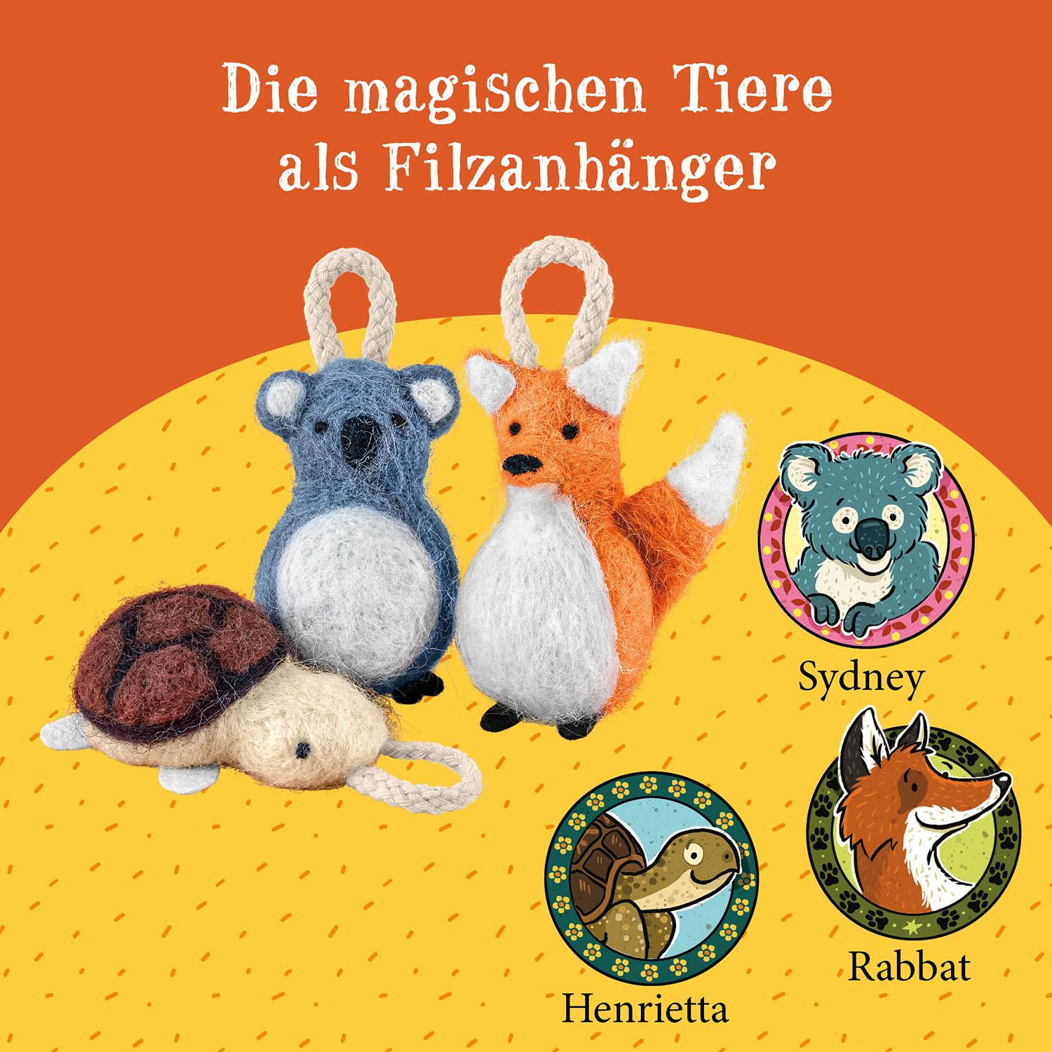 Beispielinhalt (Bild) Die Schule der magischen Tiere - Tiere filzen
