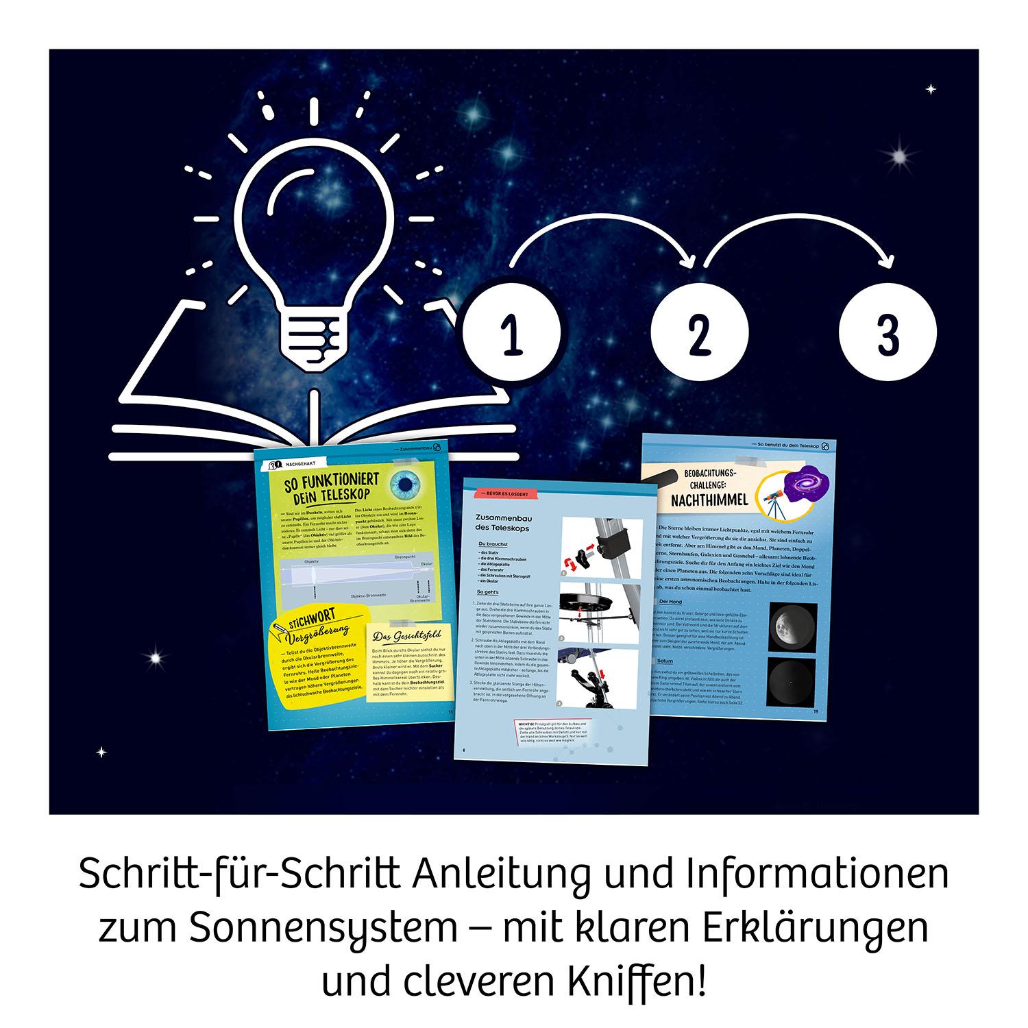 Beispielinhalt (Bild) Astro-Teleskop