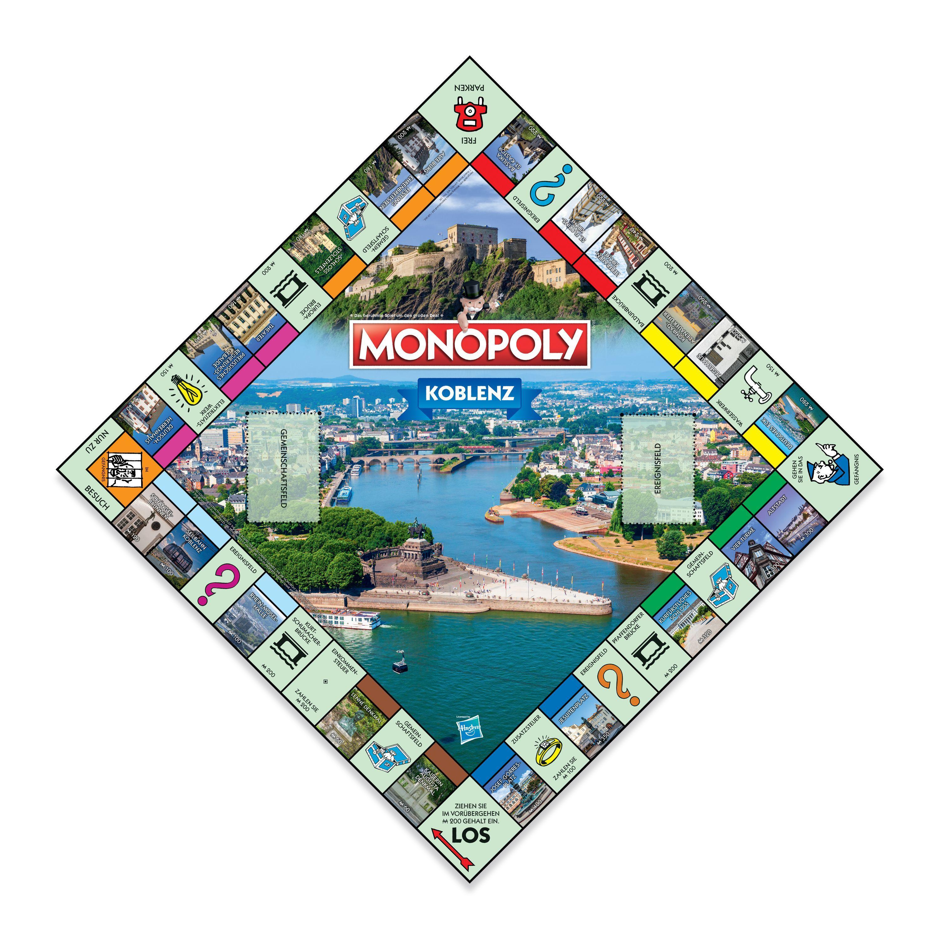 Beispielinhalt (Bild) Monopoly Koblenz