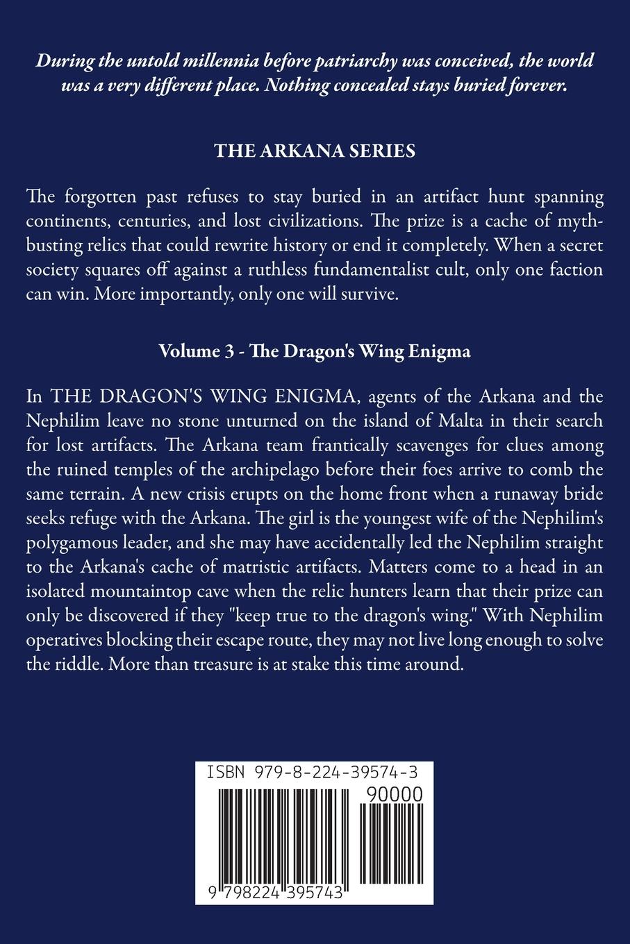 Rückseitencover The Dragon's Wing Enigma
