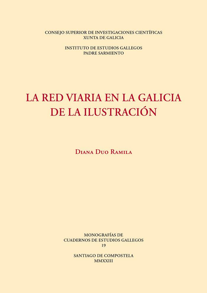 Vorderes Coverbild La red viaria en la Galicia de la Ilustración