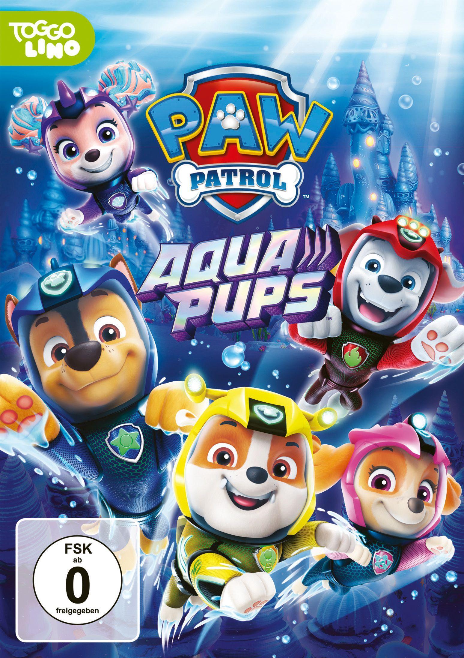 Vorderes Coverbild PAW PATROL: AQUA PUPS DVD