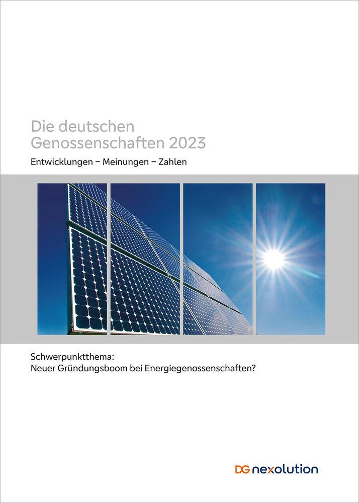 Vorderes Coverbild Die deutschen Genossenschaften 2023