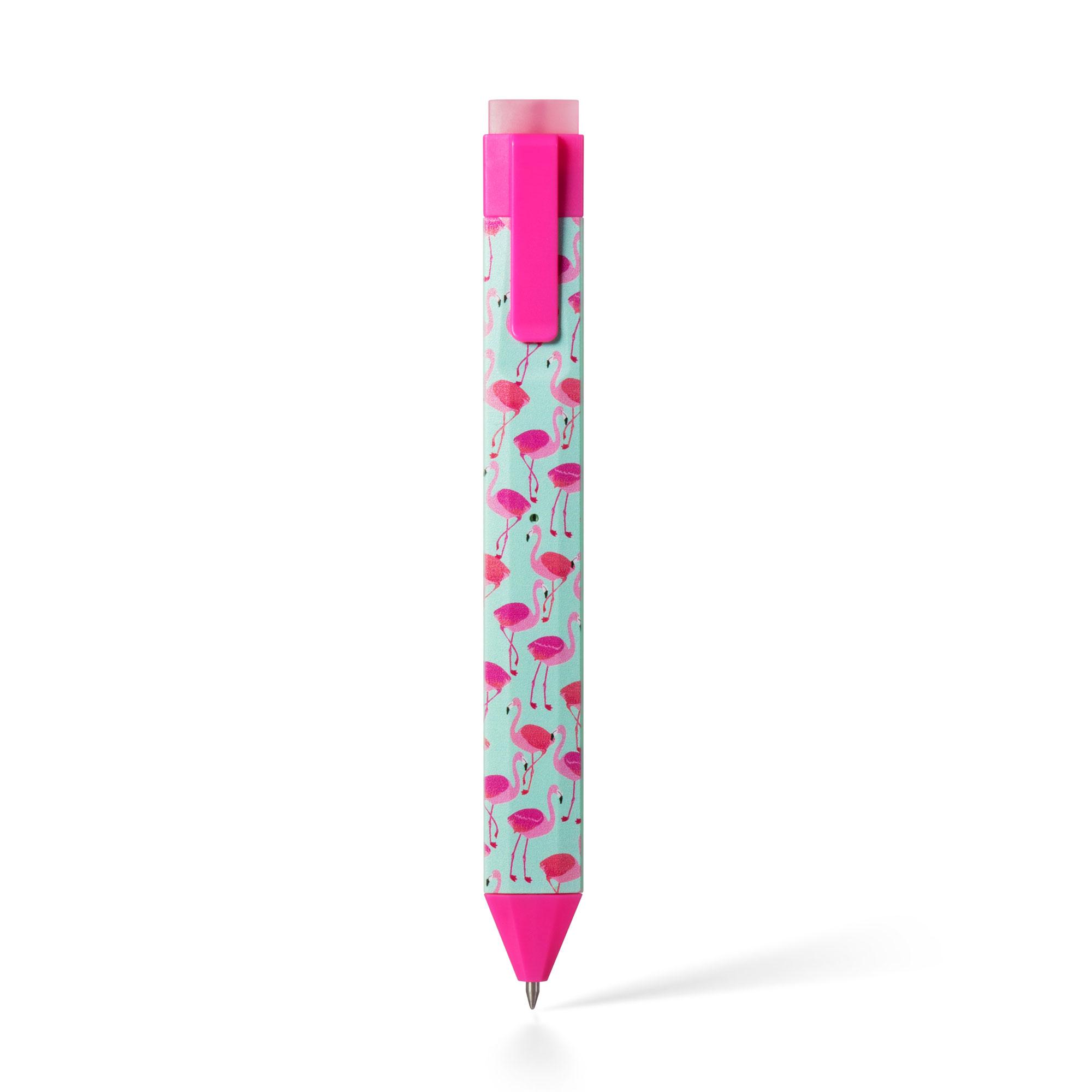 Vorderes Coverbild Pen Bookmark Set Flamingo - Stift und Lesezeichen in einem