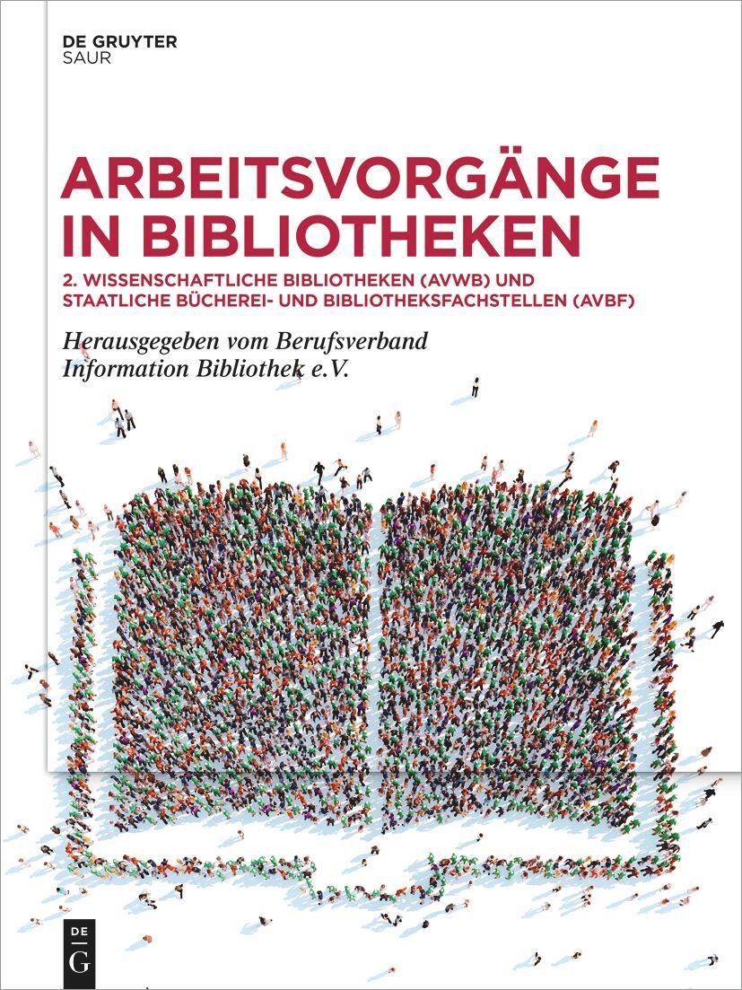 Vorderes Coverbild Arbeitsvorgänge in Bibliotheken