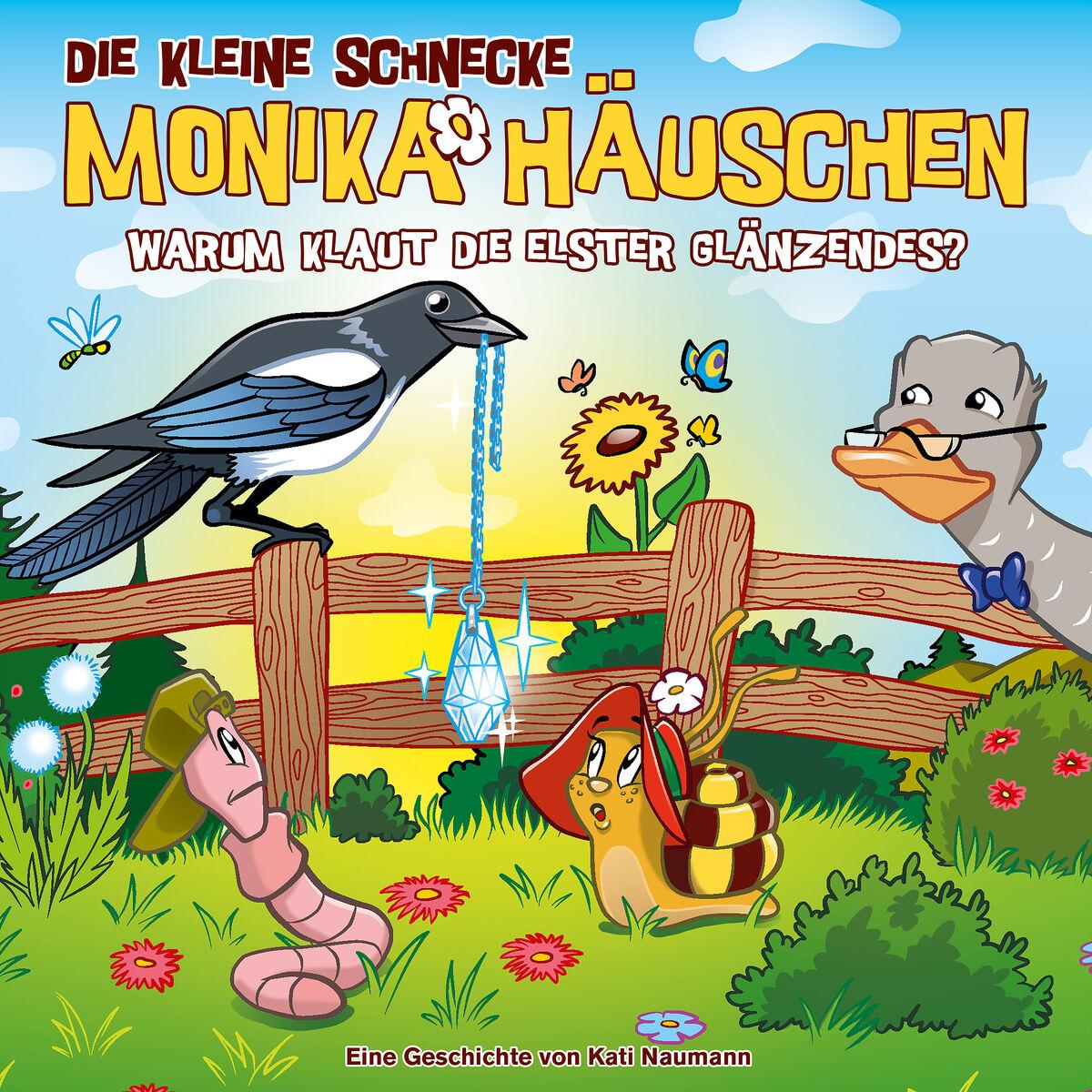 Vorderes Coverbild Die kleine Schnecke Monika Häuschen 71: Warum klaut die Elster Glänzendes?
